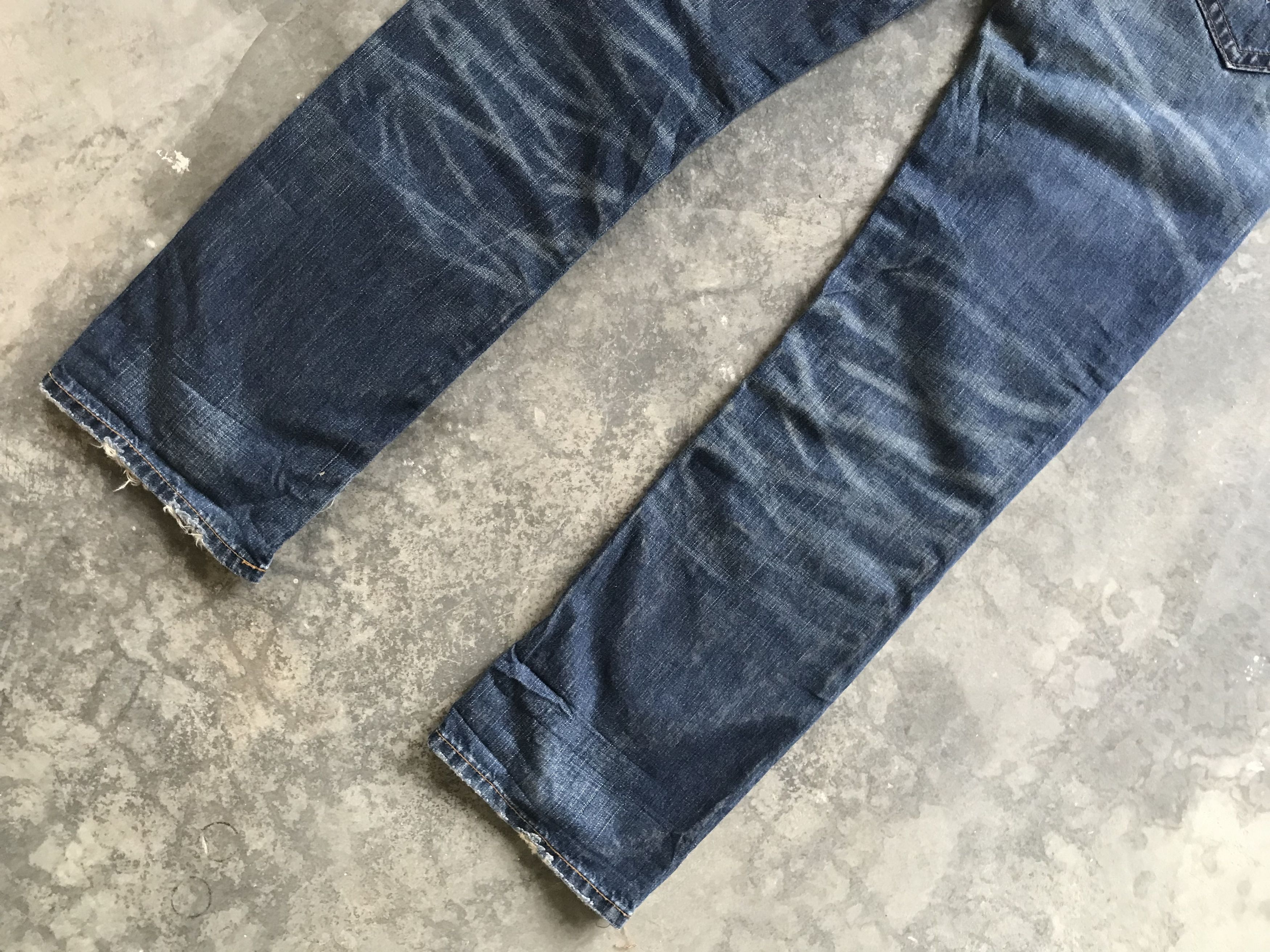 Levi's VLEV24 - Levis502 Japan Distressed Denim Size US 32 / EU 48 - 9 Thumbnail