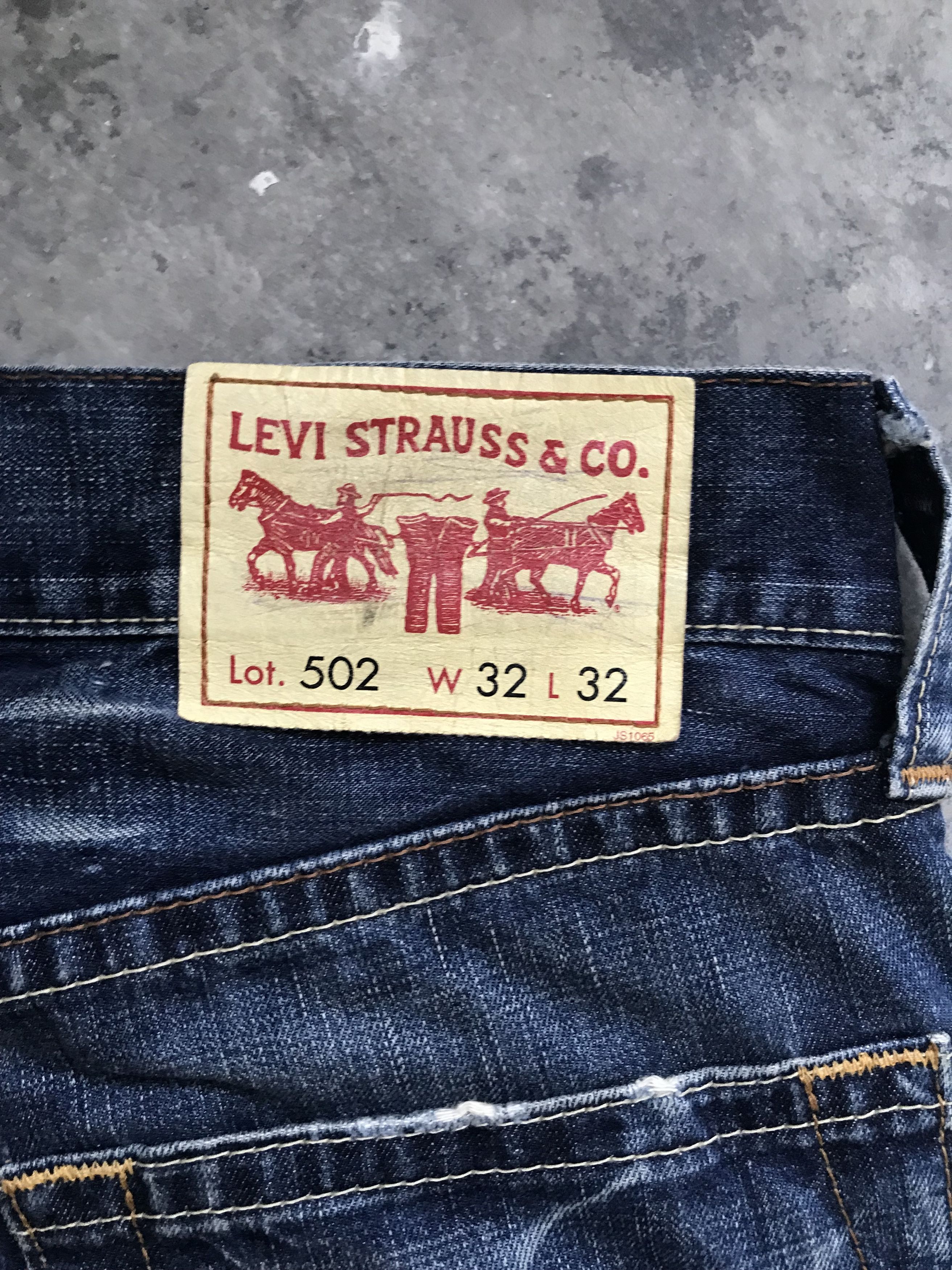 Levi's VLEV24 - Levis502 Japan Distressed Denim Size US 32 / EU 48 - 12 Thumbnail