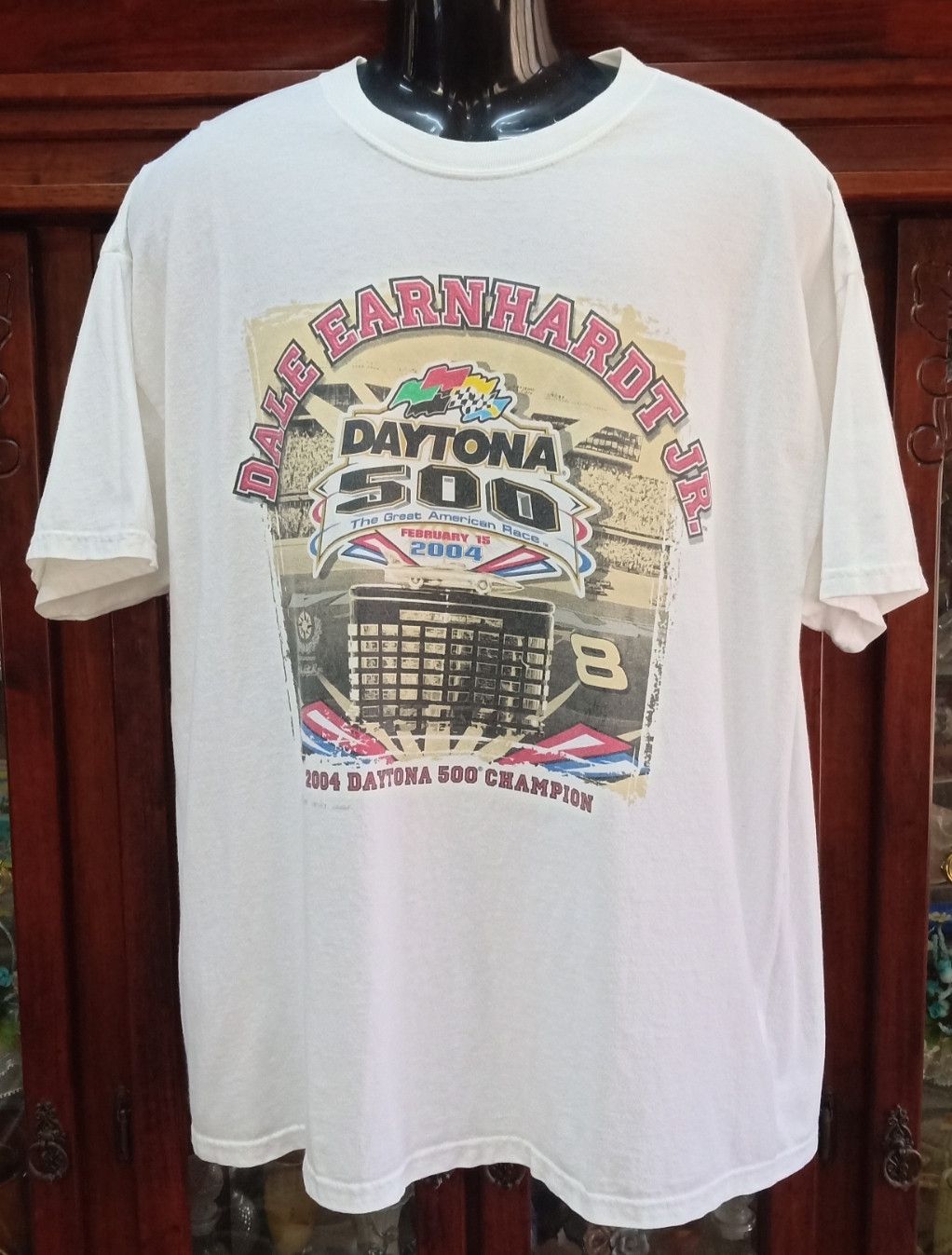 Chase Authentics × Daytona × NASCAR Vintage Y2K NASCAR : Dale Earnhardt Jr. T-shirt Size US XL / EU 56 / 4 - 1 Thumbnail