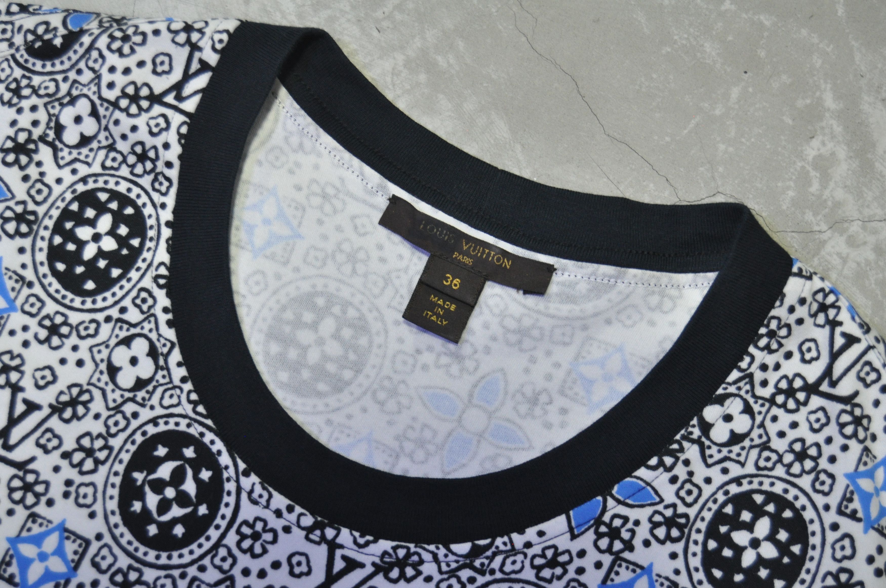 Louis Vuitton Louis Vuitton - NG - Pre-Fall 2016 - Vintage Monogram Tee Size XS / US 0-2 / IT 36-38 - 4 Thumbnail