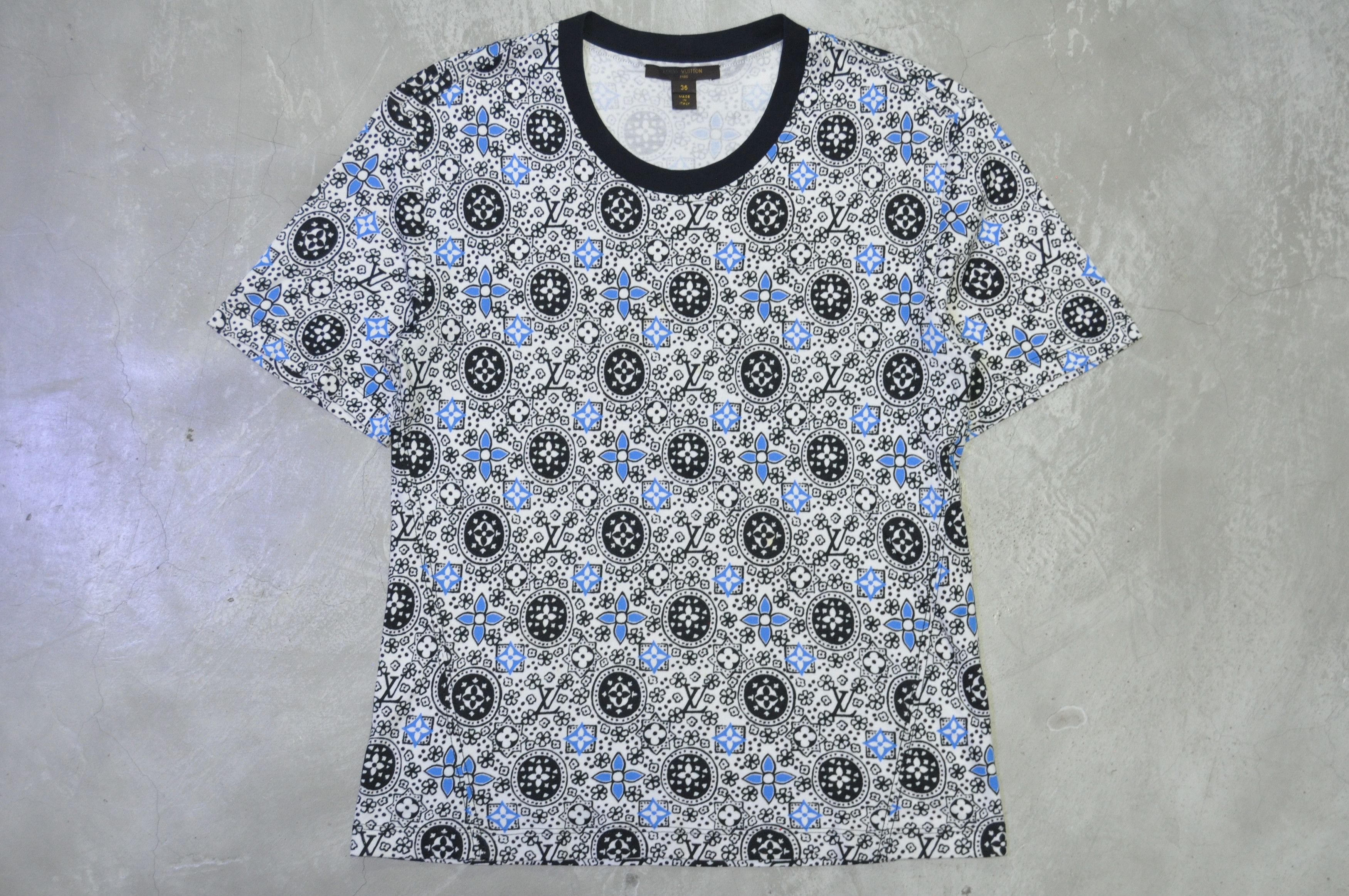 Louis Vuitton Louis Vuitton - NG - Pre-Fall 2016 - Vintage Monogram Tee Size XS / US 0-2 / IT 36-38 - 2 Thumbnail