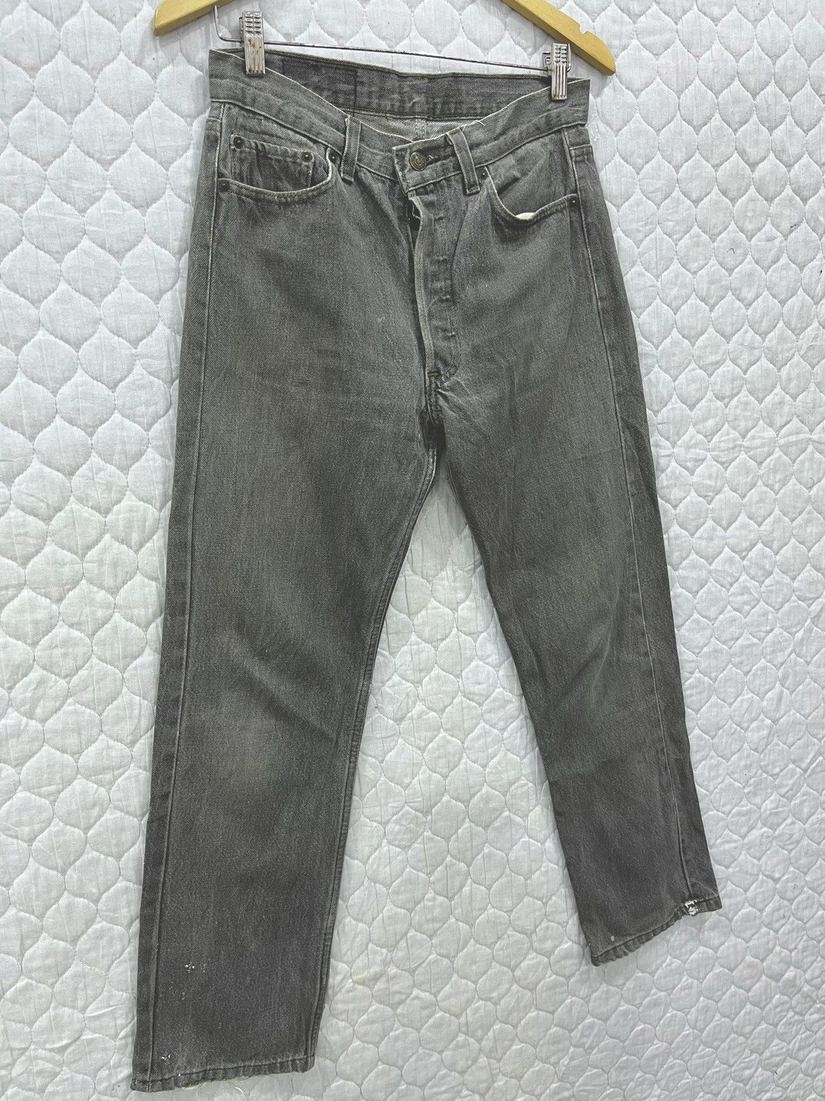 Levi's (Cc). VINTAGE LEVIS 501 HYPEBEAST DENIM Size US 30 / EU 46 - 4 Thumbnail