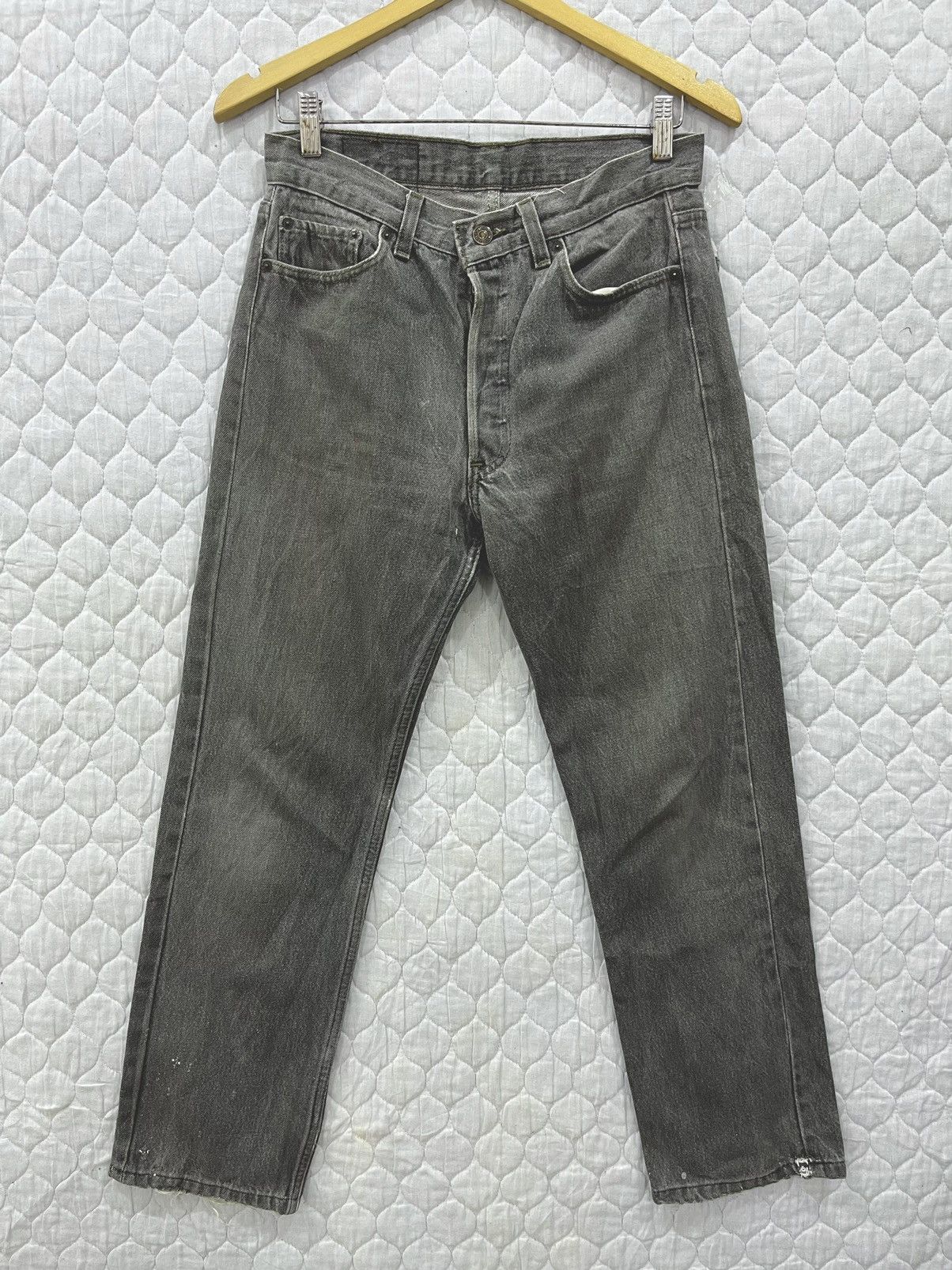 Levi's (Cc). VINTAGE LEVIS 501 HYPEBEAST DENIM Size US 30 / EU 46 - 2 Thumbnail