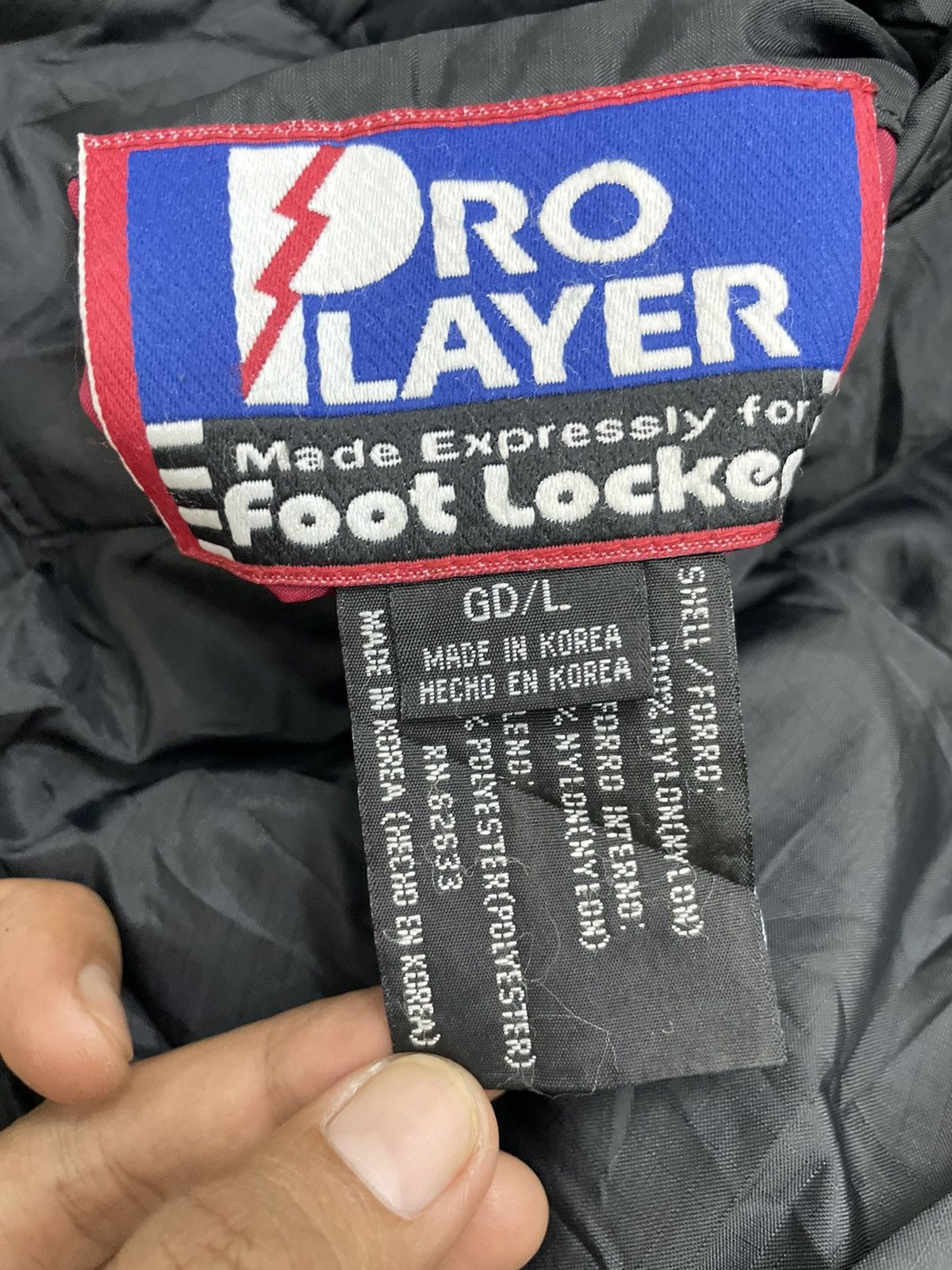 NBA × Pro Player 💥 NBA CHICAGO BULLS REVERSIBLE PUFFER ANORAK JACKET Size US L / EU 52-54 / 3 - 13 Thumbnail