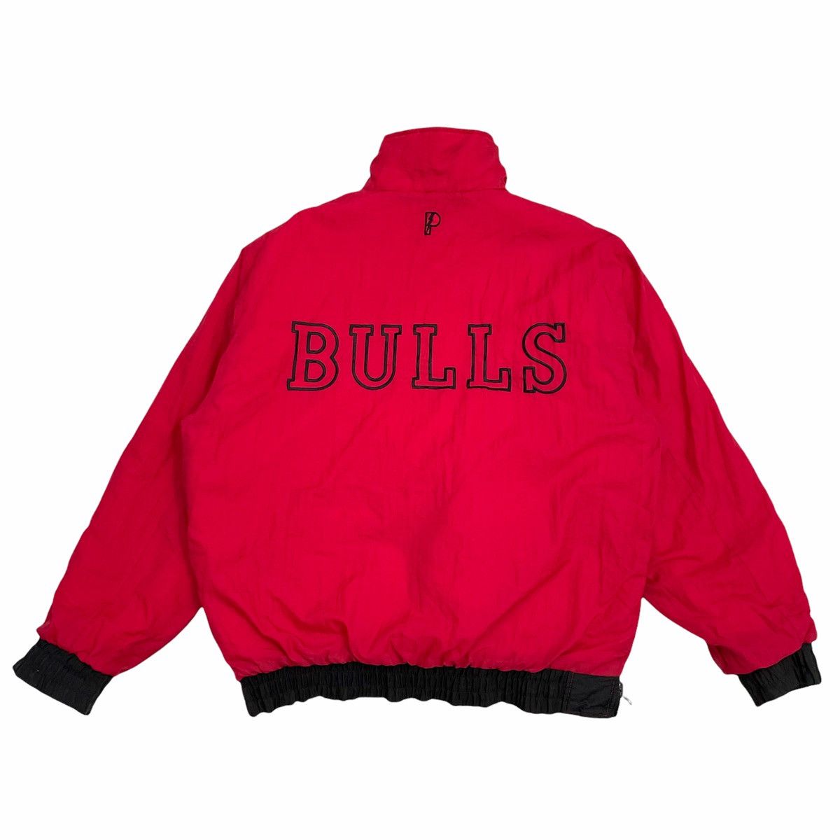NBA × Pro Player 💥 NBA CHICAGO BULLS REVERSIBLE PUFFER ANORAK JACKET Size US L / EU 52-54 / 3 - 8 Thumbnail