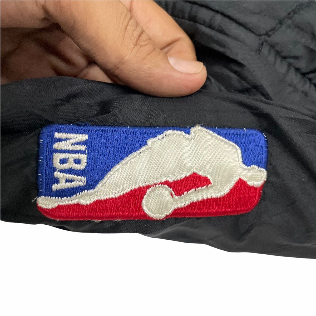 NBA × Pro Player 💥 NBA CHICAGO BULLS REVERSIBLE PUFFER ANORAK JACKET Size US L / EU 52-54 / 3 - 11 Thumbnail