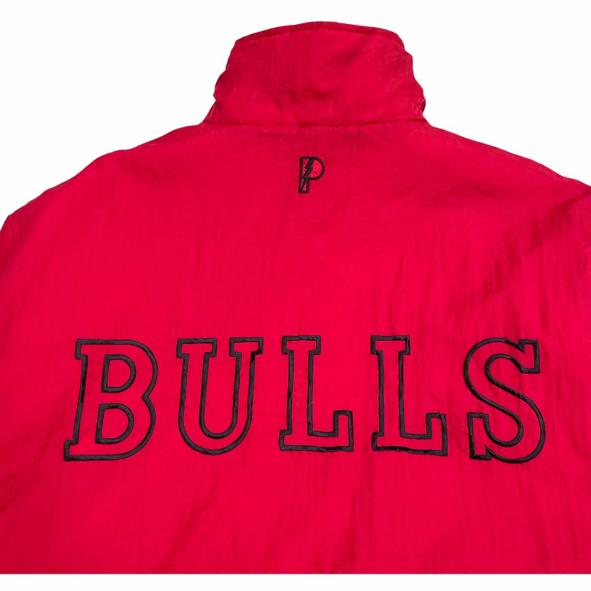 NBA × Pro Player 💥 NBA CHICAGO BULLS REVERSIBLE PUFFER ANORAK JACKET Size US L / EU 52-54 / 3 - 9 Thumbnail