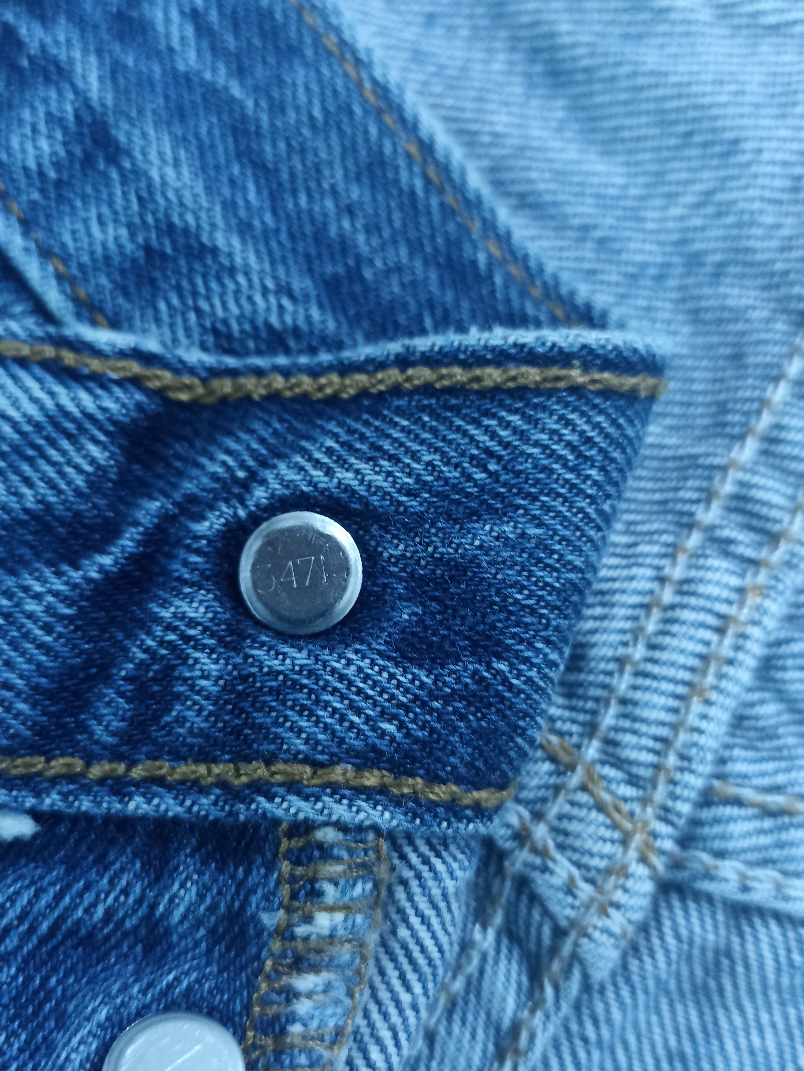 Levi's × Vintage VINTAGE LEVIS 501 CROPPED BLUE JEANS - J300 Size US 40 / EU 56 - 4 Thumbnail