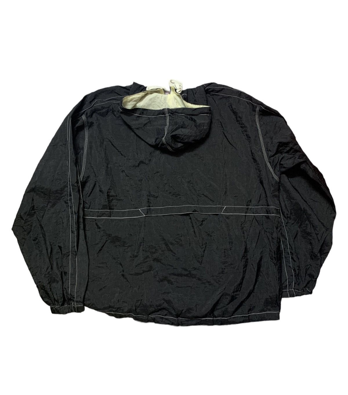 Vintage Retro 90’s Nike Swoosh Centre Logo Windbreaker Oversized Size US L / EU 52-54 / 3 - 3 Thumbnail