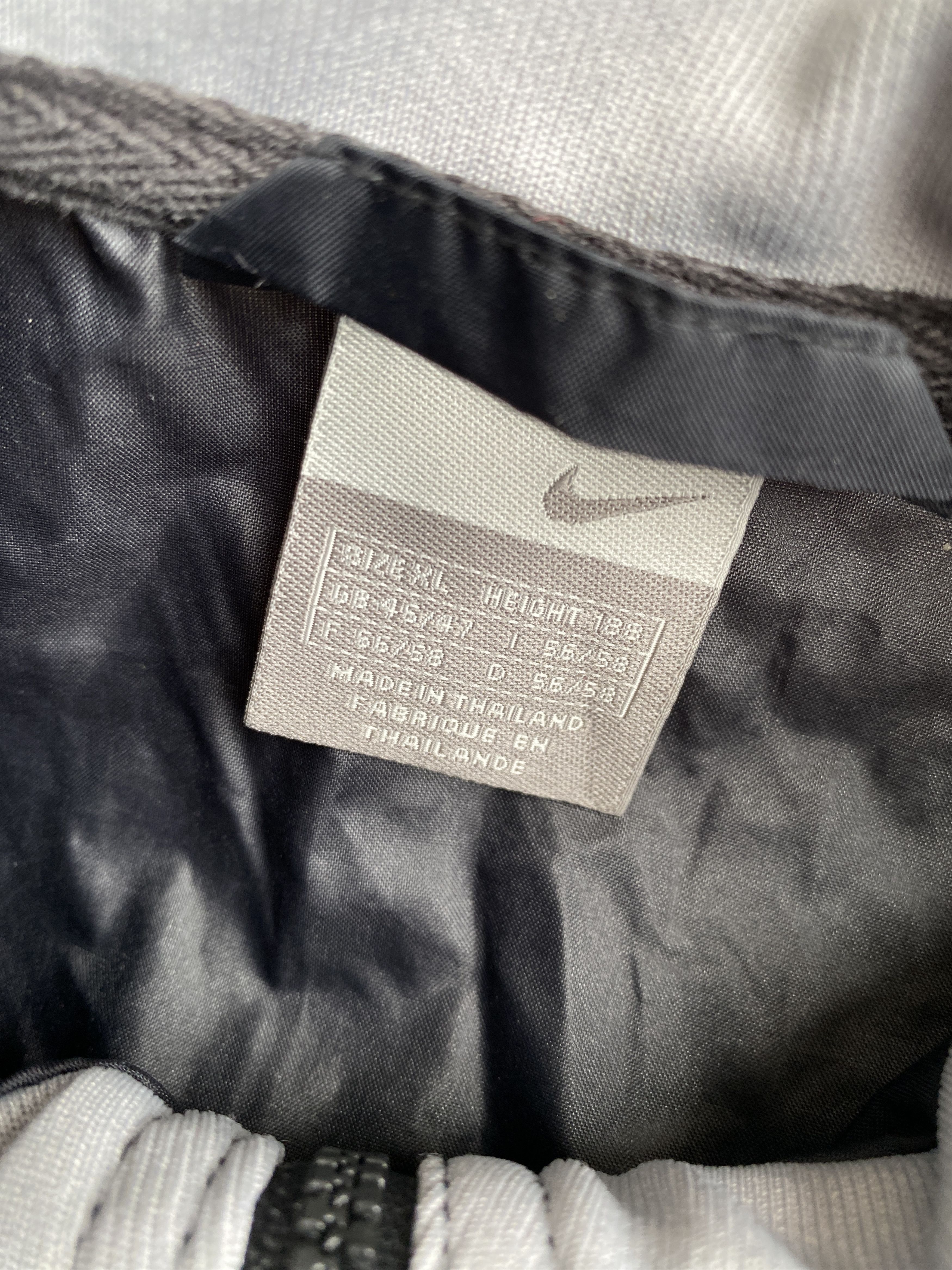 Nike Vintage Y2K Nike Nylon Drill Track Jacket Mini Swoosh Size US XL / EU 56 / 4 - 9 Thumbnail