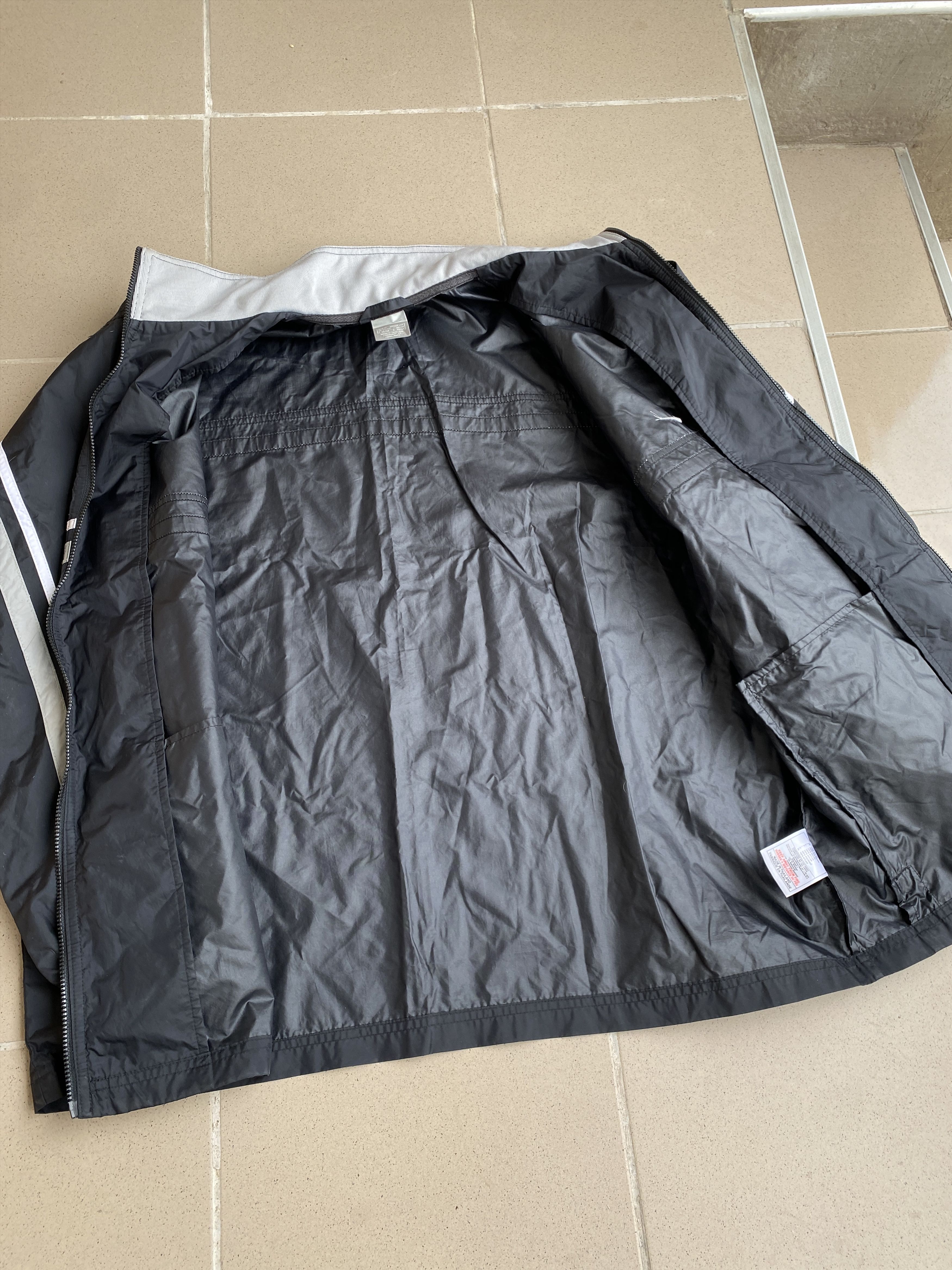 Nike Vintage Y2K Nike Nylon Drill Track Jacket Mini Swoosh Size US XL / EU 56 / 4 - 6 Thumbnail