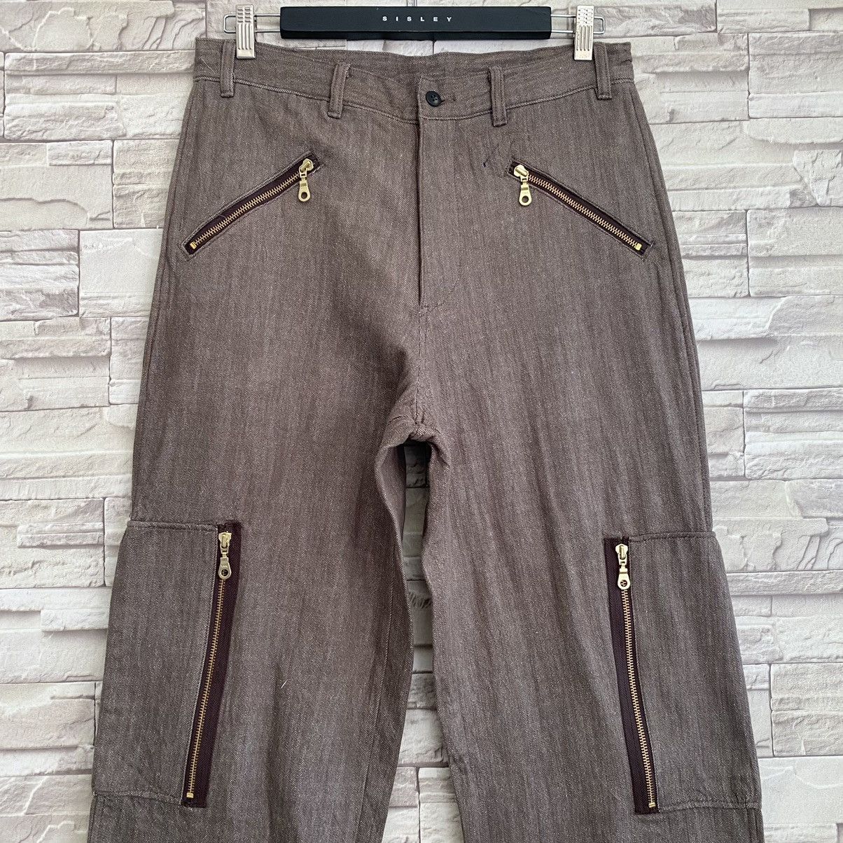 Japanese Brand Japanese FRO inc Zipper Cargo Pants Baloon Size US 33 - 4 Thumbnail