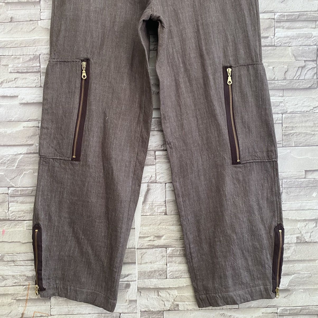 Japanese Brand Japanese FRO inc Zipper Cargo Pants Baloon Size US 33 - 5 Thumbnail