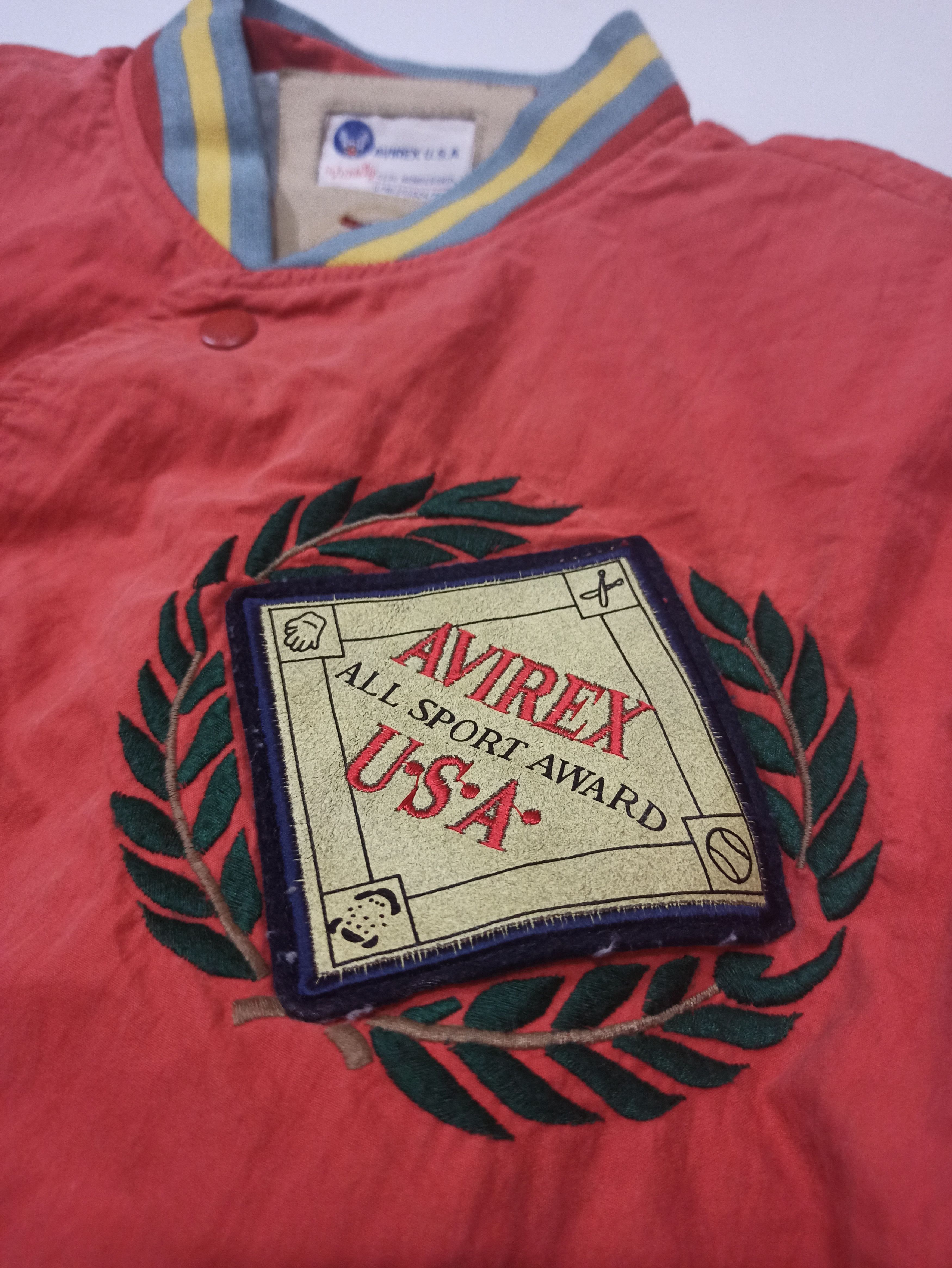 Avirex Vintage 90s Avirex USA Baseball Varsity Jacket Size US XL / EU 56 / 4 - 7 Thumbnail