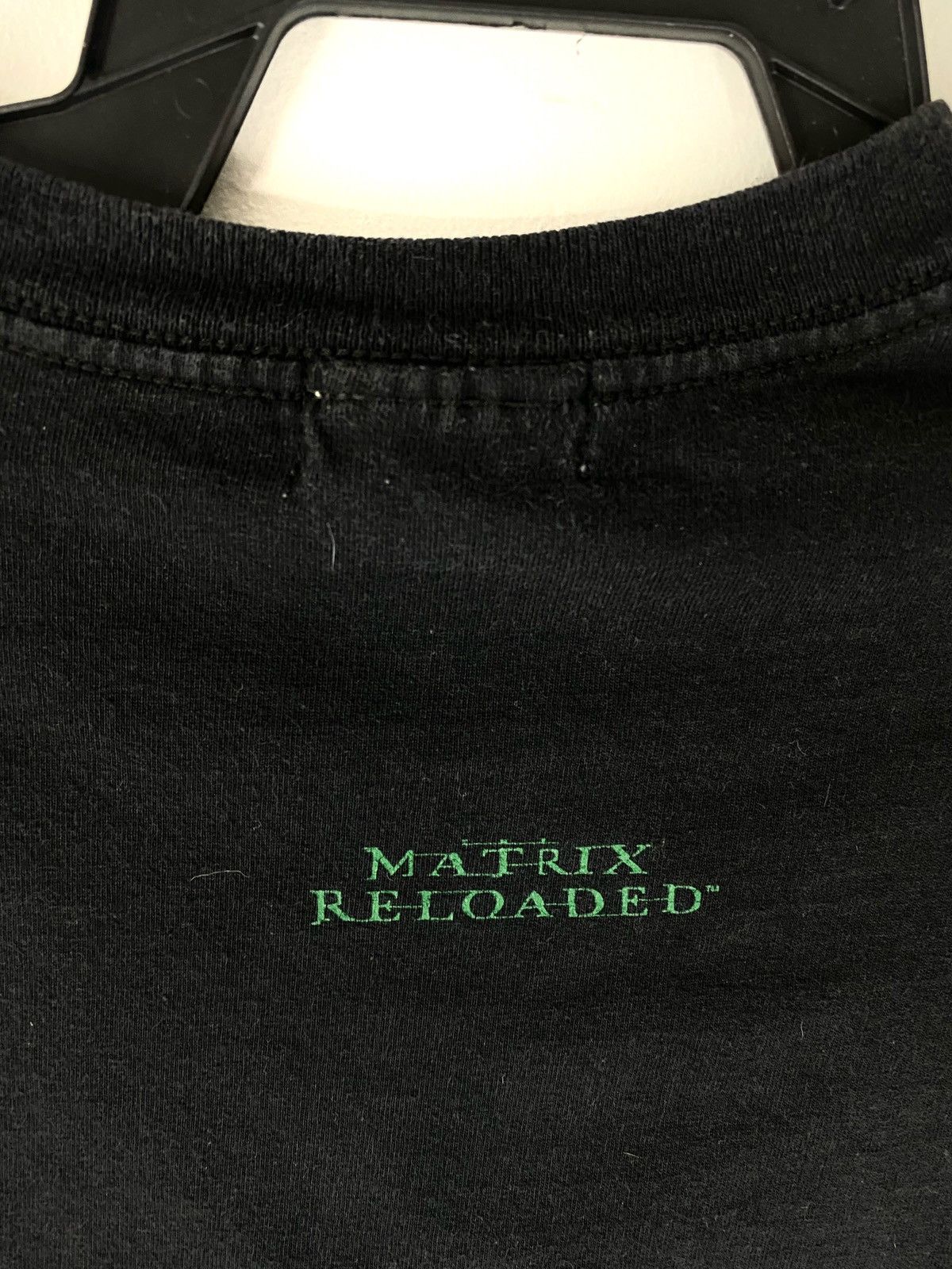 Vintage Vintage The Matrix Reloaded Keanu Reeves Size US L / EU 52-54 / 3 - 4 Thumbnail
