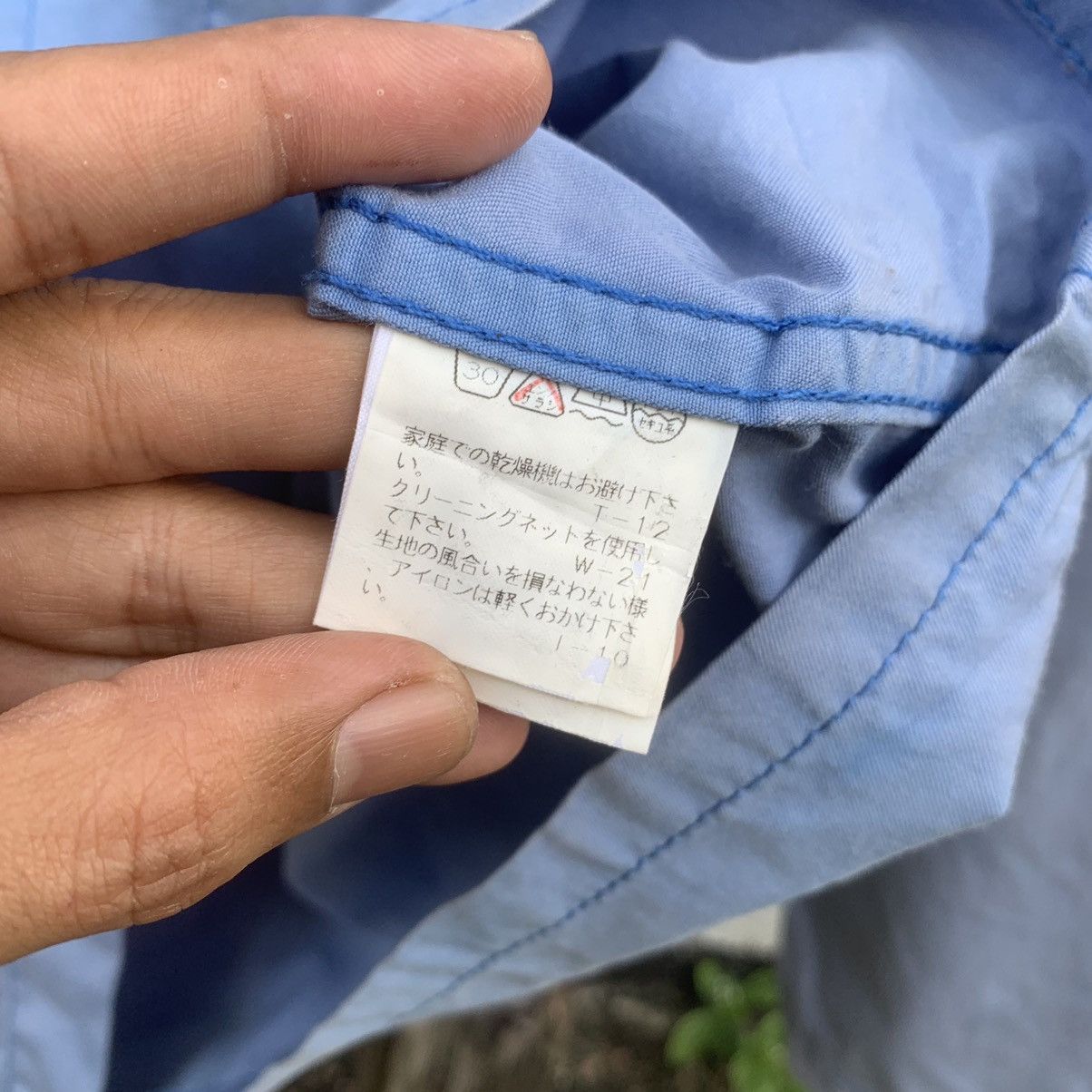 Issey Miyake × Zucca 💥GRAILS💥ZUCCA TRAVAIL BUTTON UPS FADED ISSEY MIYAKE SHIRTS Size US S / EU 44-46 / 1 - 11 Thumbnail
