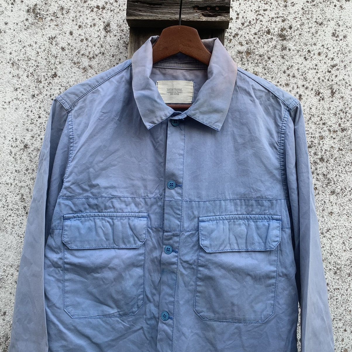 Issey Miyake × Zucca 💥GRAILS💥ZUCCA TRAVAIL BUTTON UPS FADED ISSEY MIYAKE SHIRTS Size US S / EU 44-46 / 1 - 2 Thumbnail