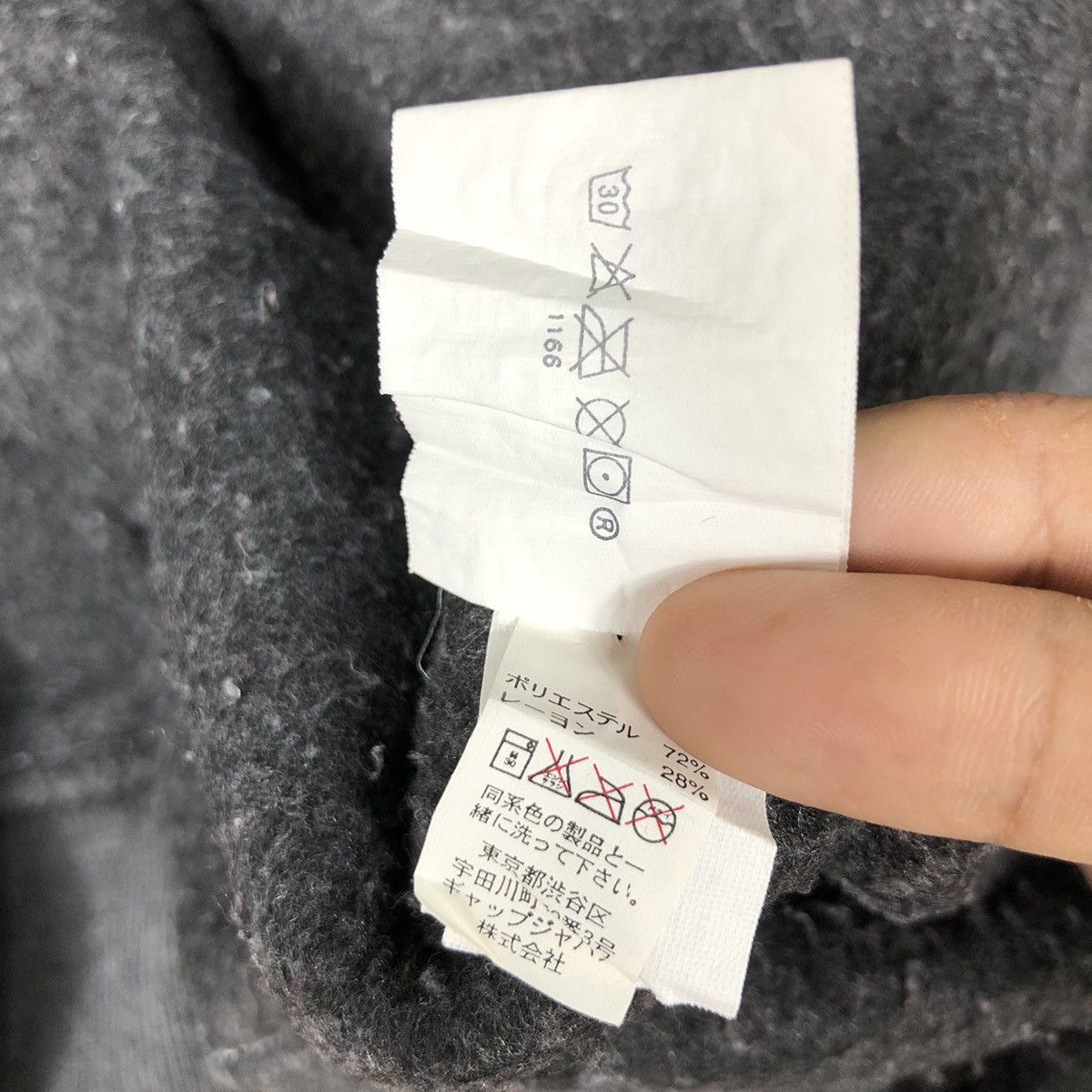 Gap Vintage GAP Fleece Hoodies Big Logo Embroidered Pullover Size US L / EU 52-54 / 3 - 7 Thumbnail