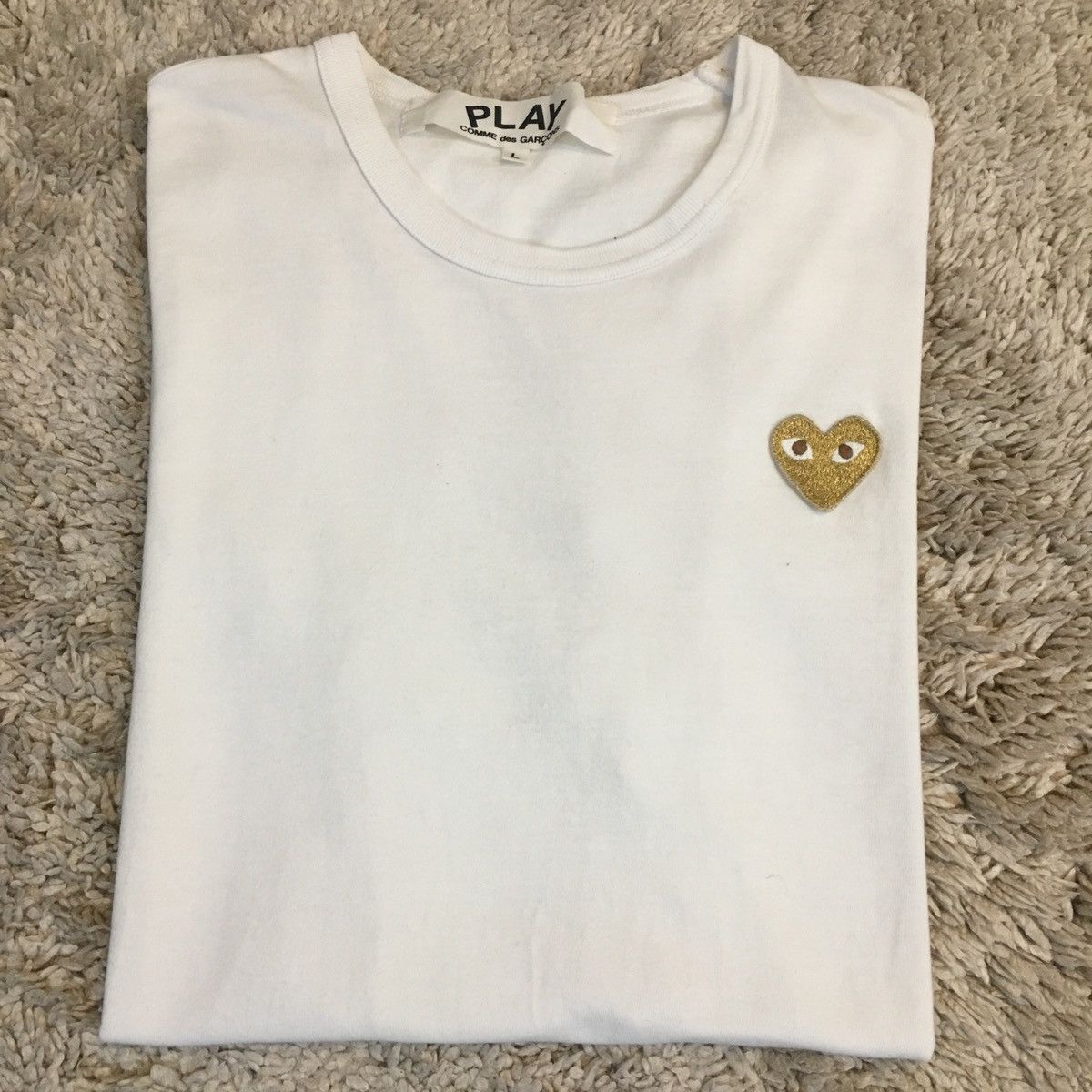 Comme des Garcons Play Single Love Tee