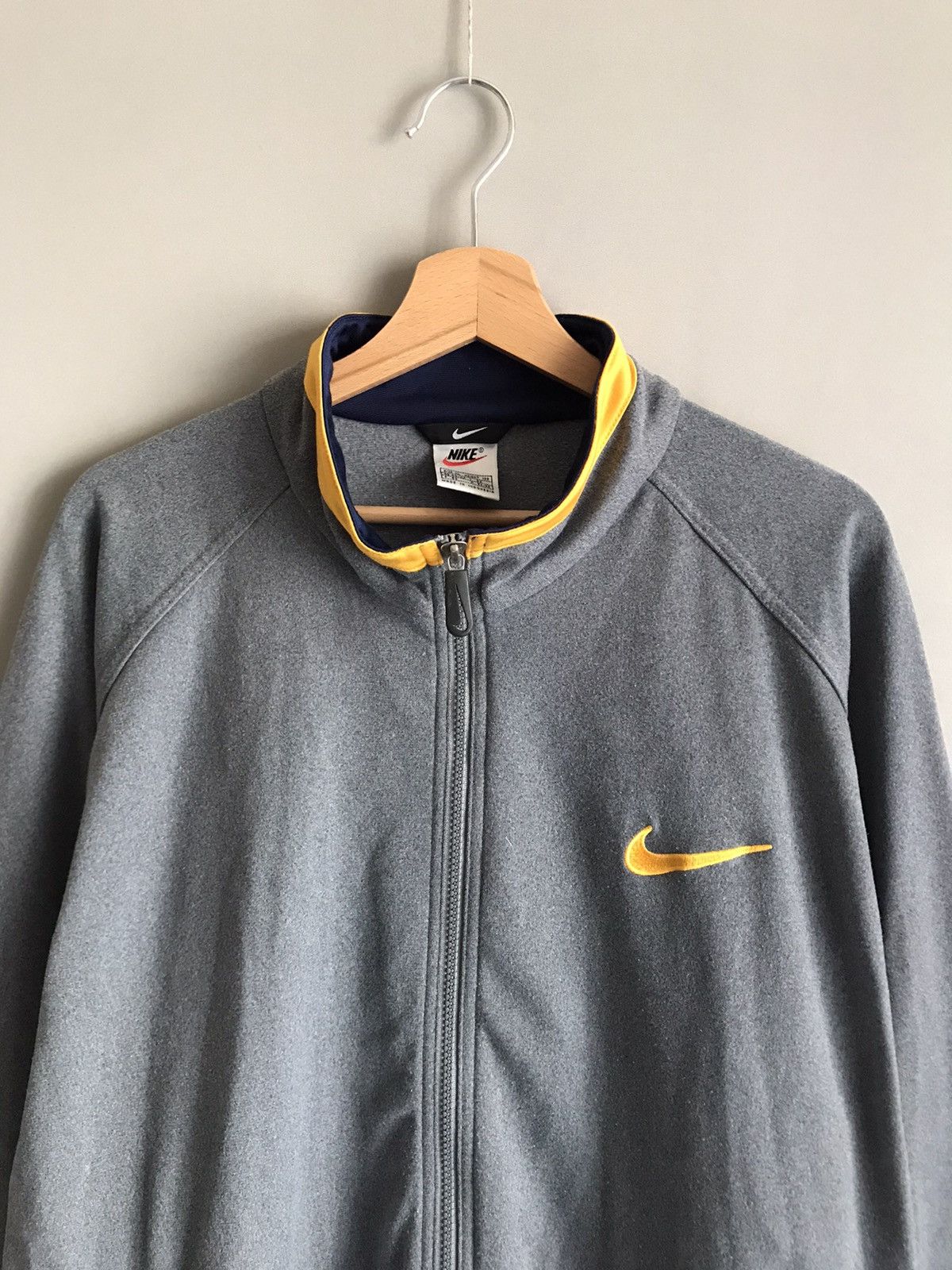 Nike NIKE Vintage Big Swoosh Track Top Jacket Size US XL / EU 56 / 4 - 3 Thumbnail