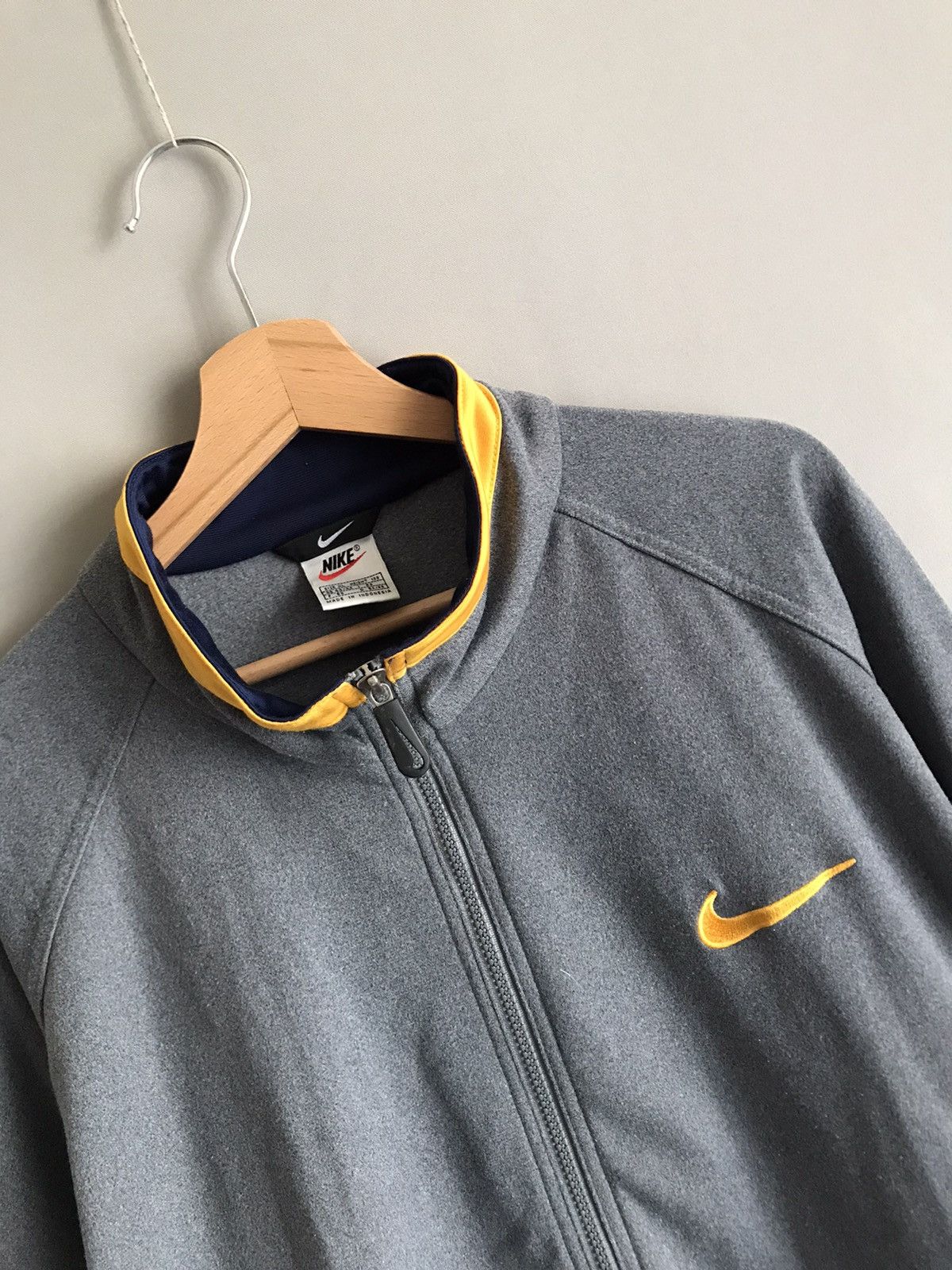 Nike NIKE Vintage Big Swoosh Track Top Jacket Size US XL / EU 56 / 4 - 10 Thumbnail