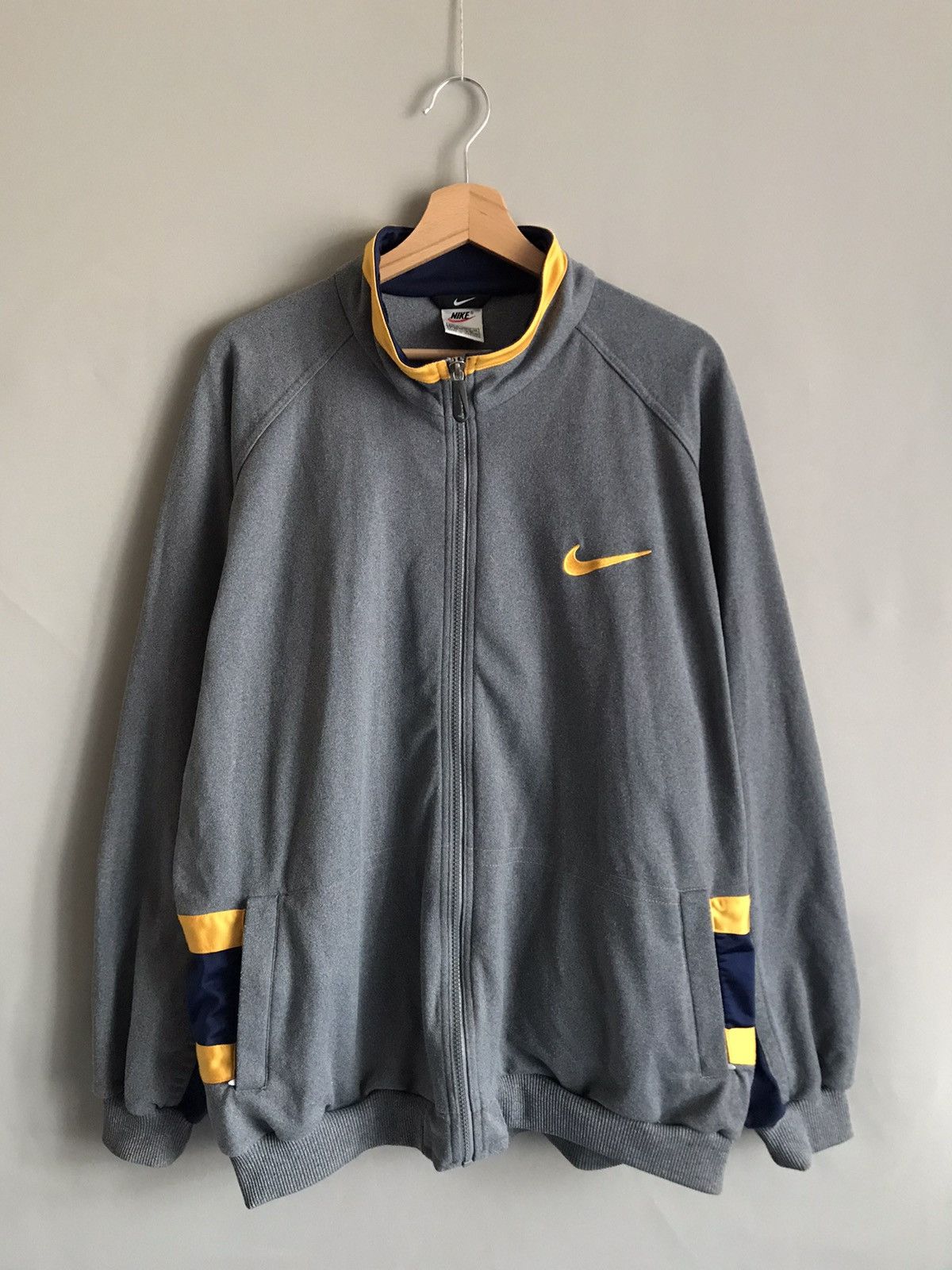 Nike NIKE Vintage Big Swoosh Track Top Jacket Size US XL / EU 56 / 4 - 1 Thumbnail