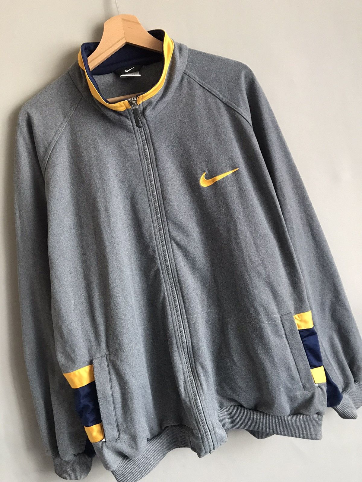 Nike NIKE Vintage Big Swoosh Track Top Jacket Size US XL / EU 56 / 4 - 6 Thumbnail
