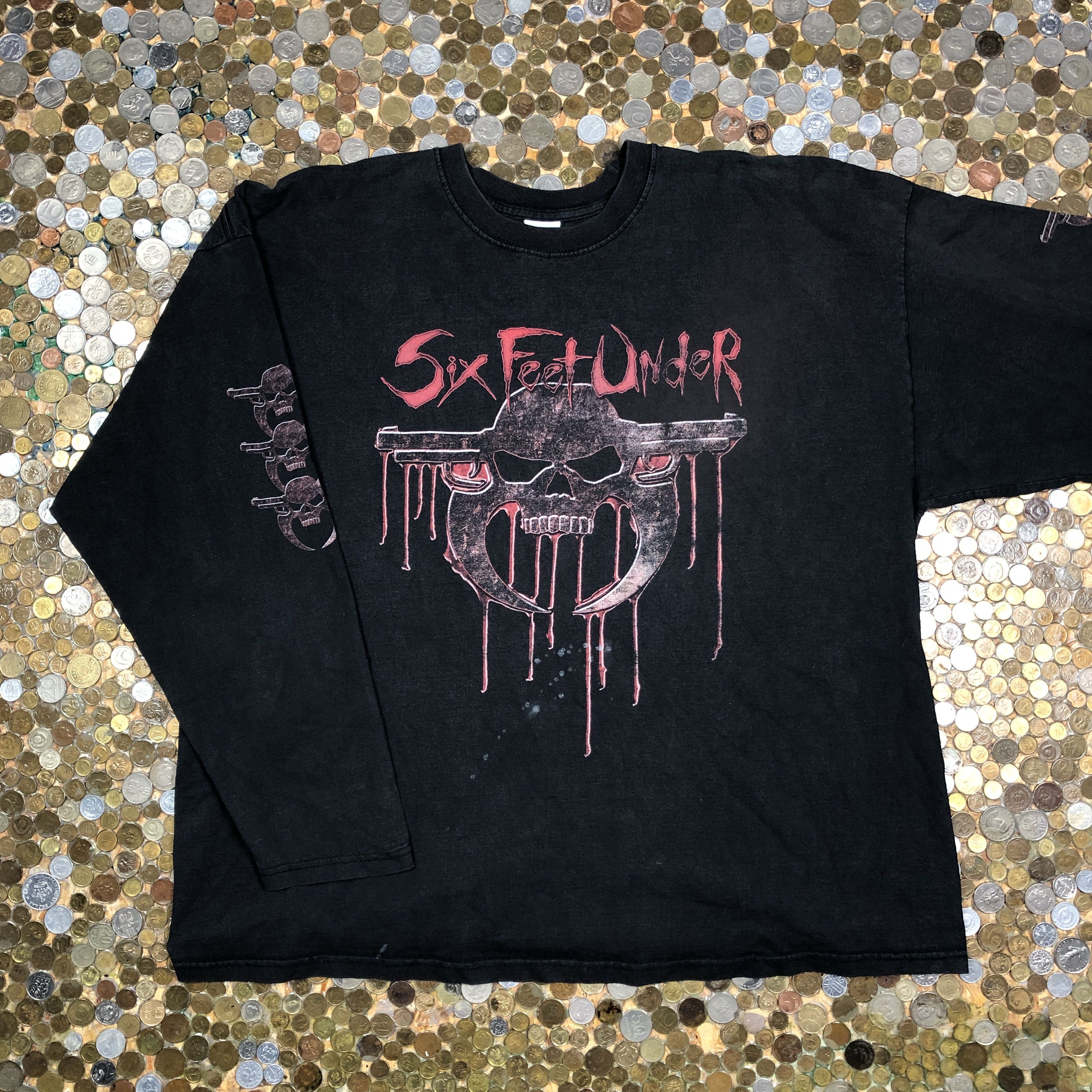Six Feet Under long sleeve rock music band