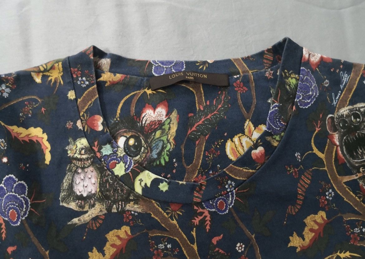 Louis Vuitton Chapman Brother garden of hell tee Size US M / EU 48-50 / 2 - 3 Thumbnail