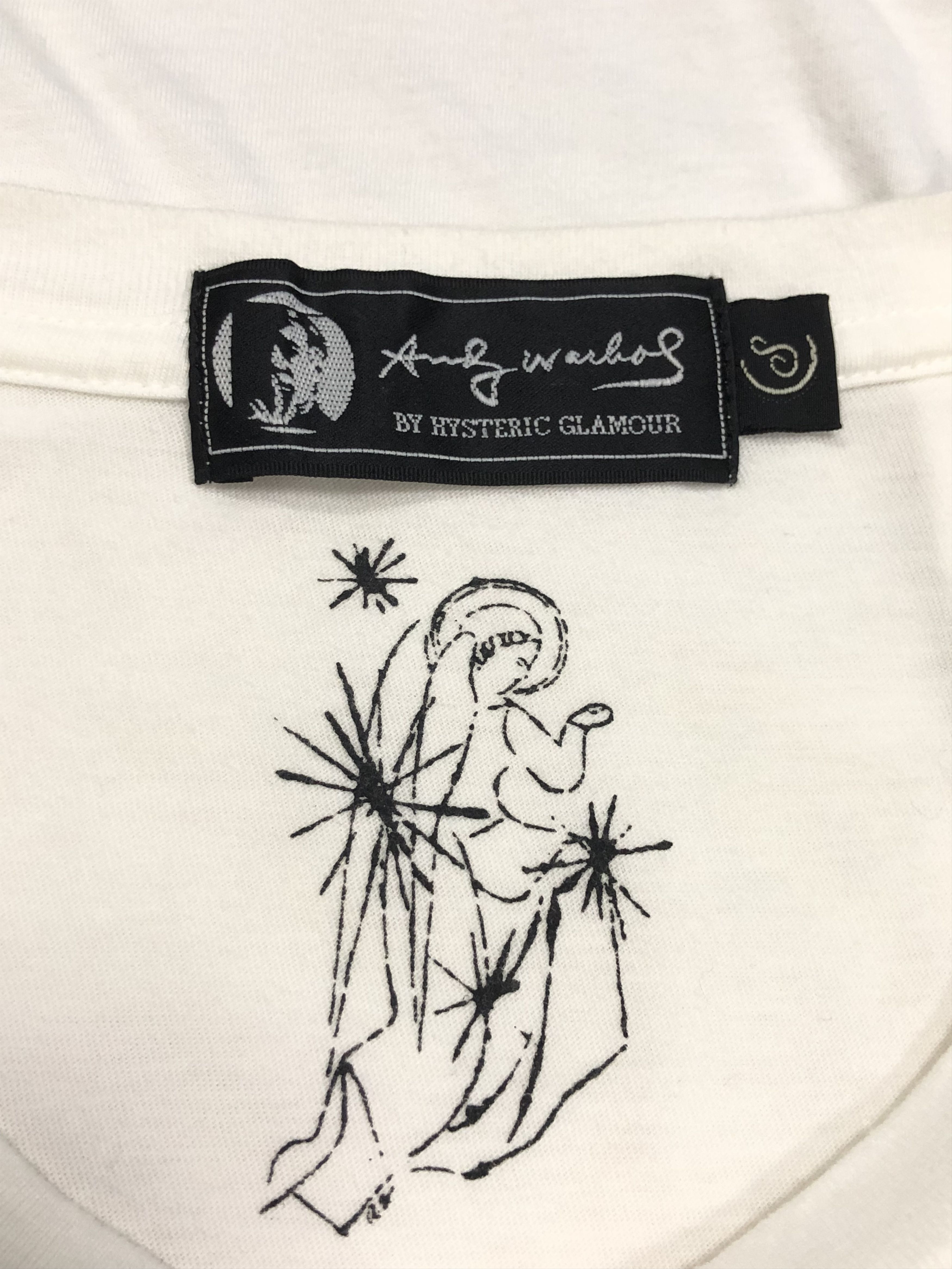 Andy Warhol × Hysteric Glamour RARE🔥HYSTERIC GLAMOUR x ANDY WARHOL QUEEN ELIZABETH II TEE Size US S / EU 44-46 / 1 - 5 Thumbnail