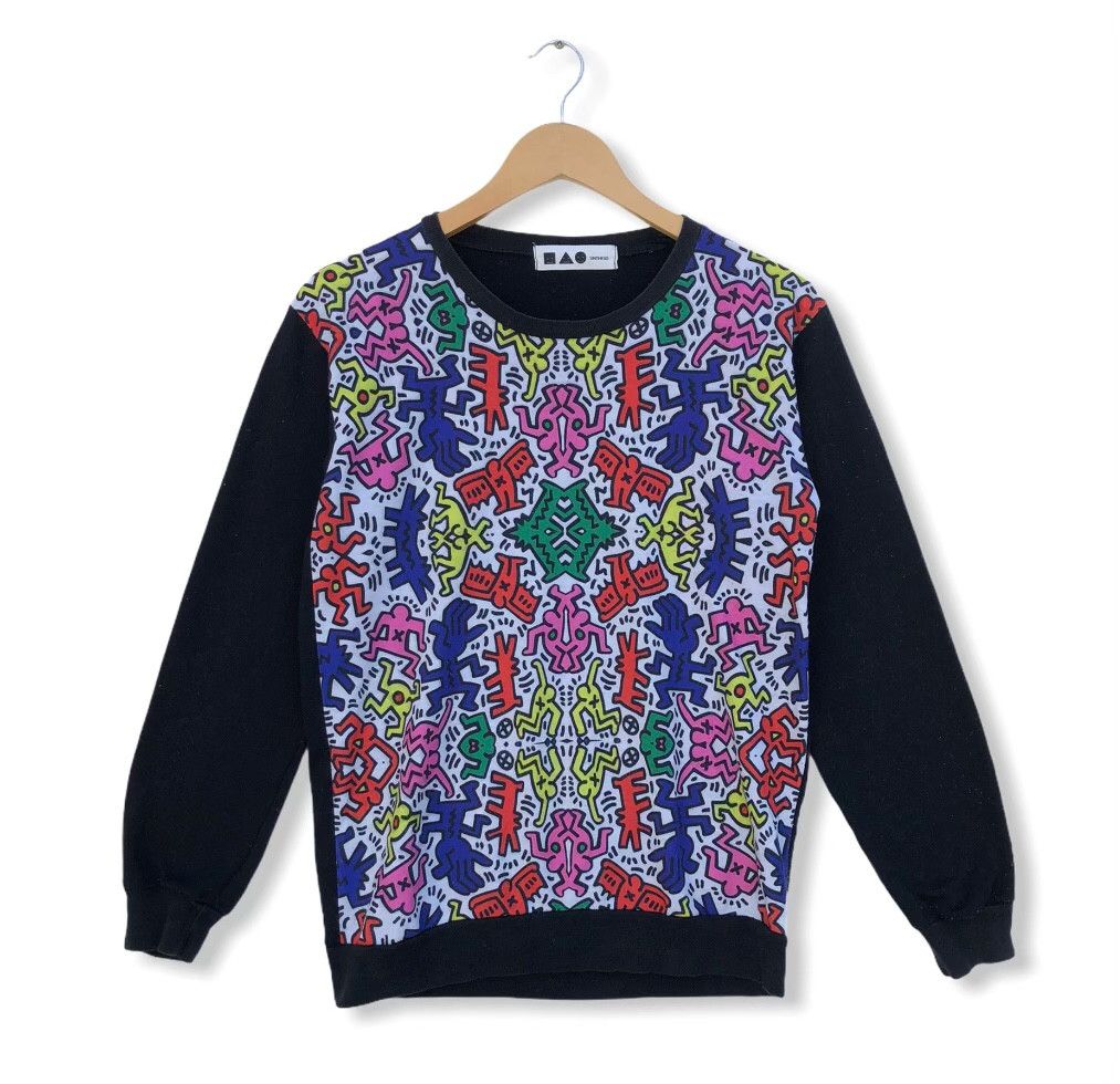 RARE🔥SINTHESIS X KEITH HARING SWEATSHIRT