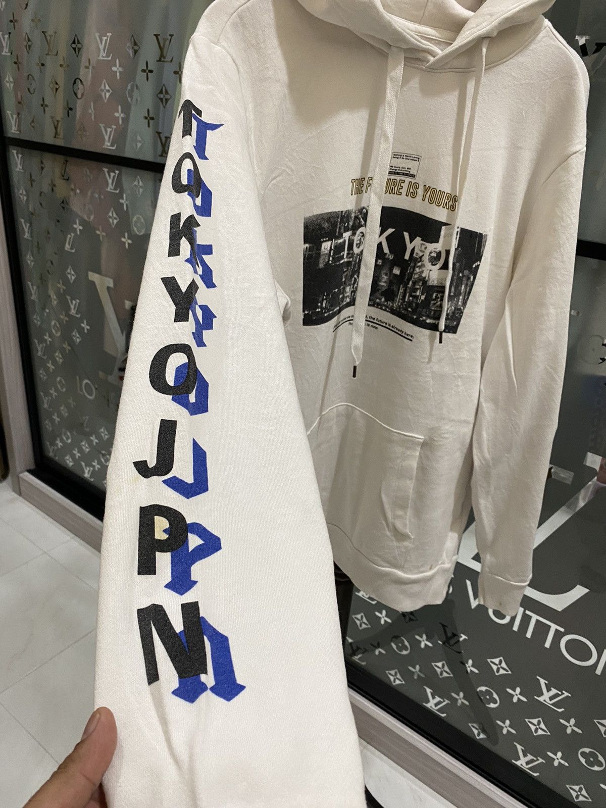 Japanese Brand No Boundaries Hoodies Size US L / EU 52-54 / 3 - 4 Thumbnail