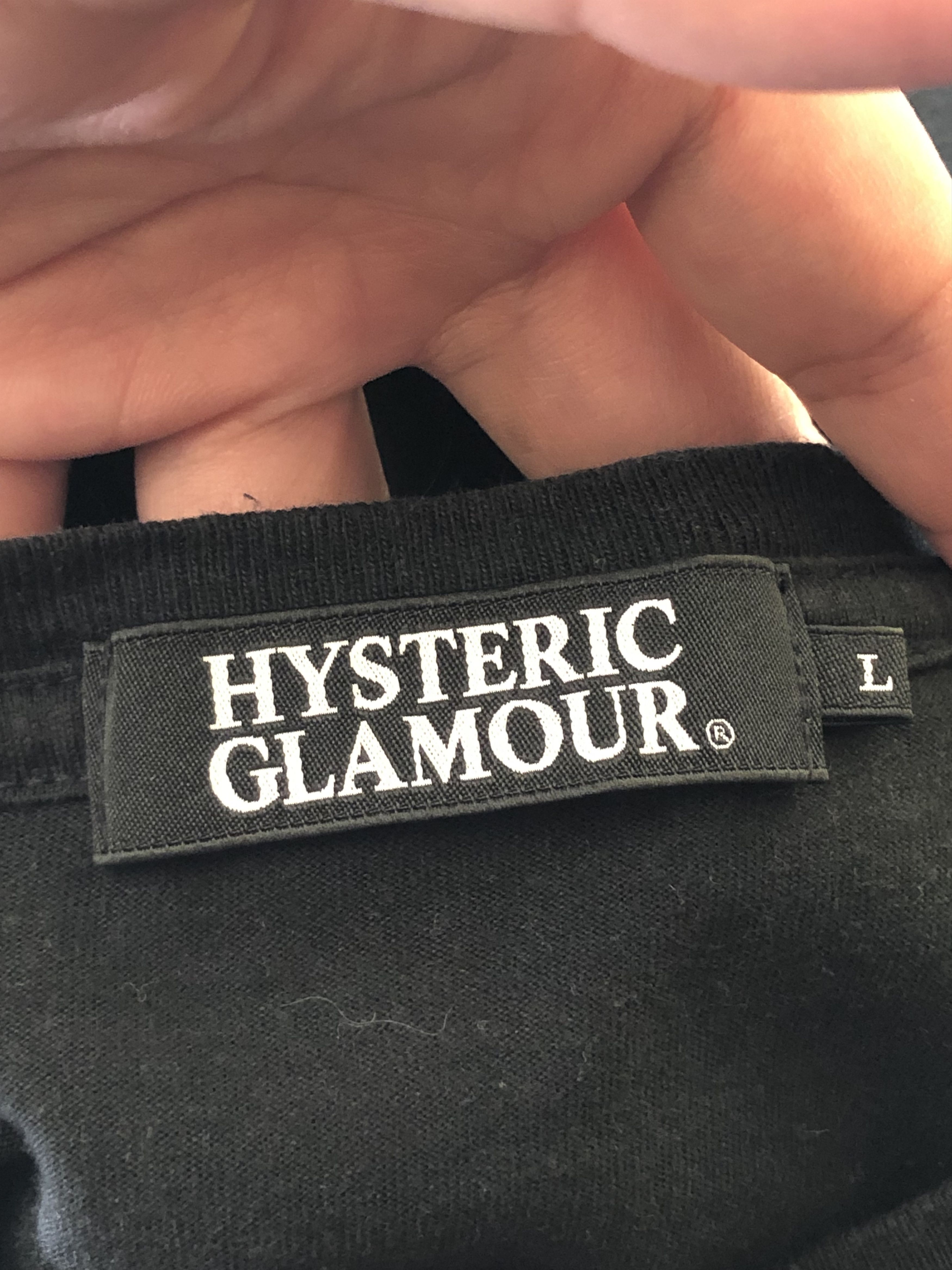Hysteric Glamour RARE🔥HYSTERIC GLAMOUR HELL BITCH L/S SHIRT Size US L / EU 52-54 / 3 - 6 Thumbnail