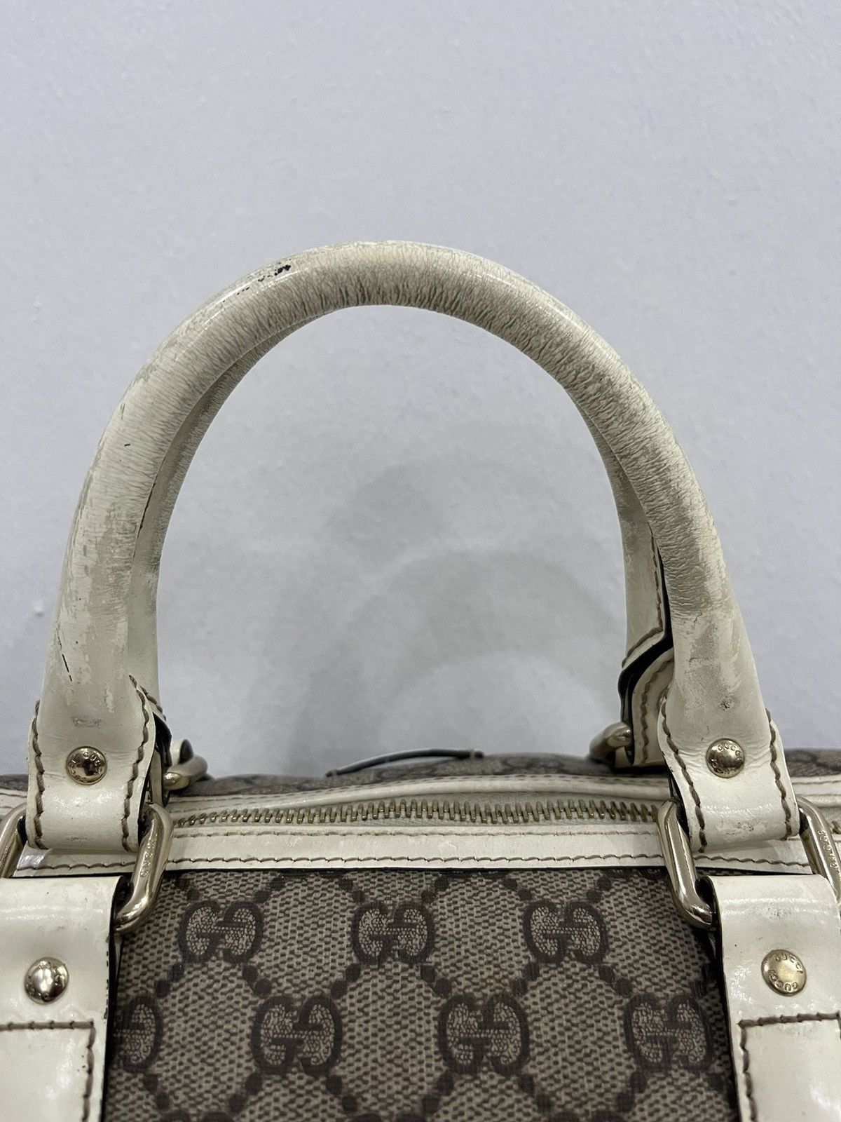 Gucci Gucci Joy Boston Bag GG Coated Canvas Medium Size ONE SIZE - 12 Thumbnail
