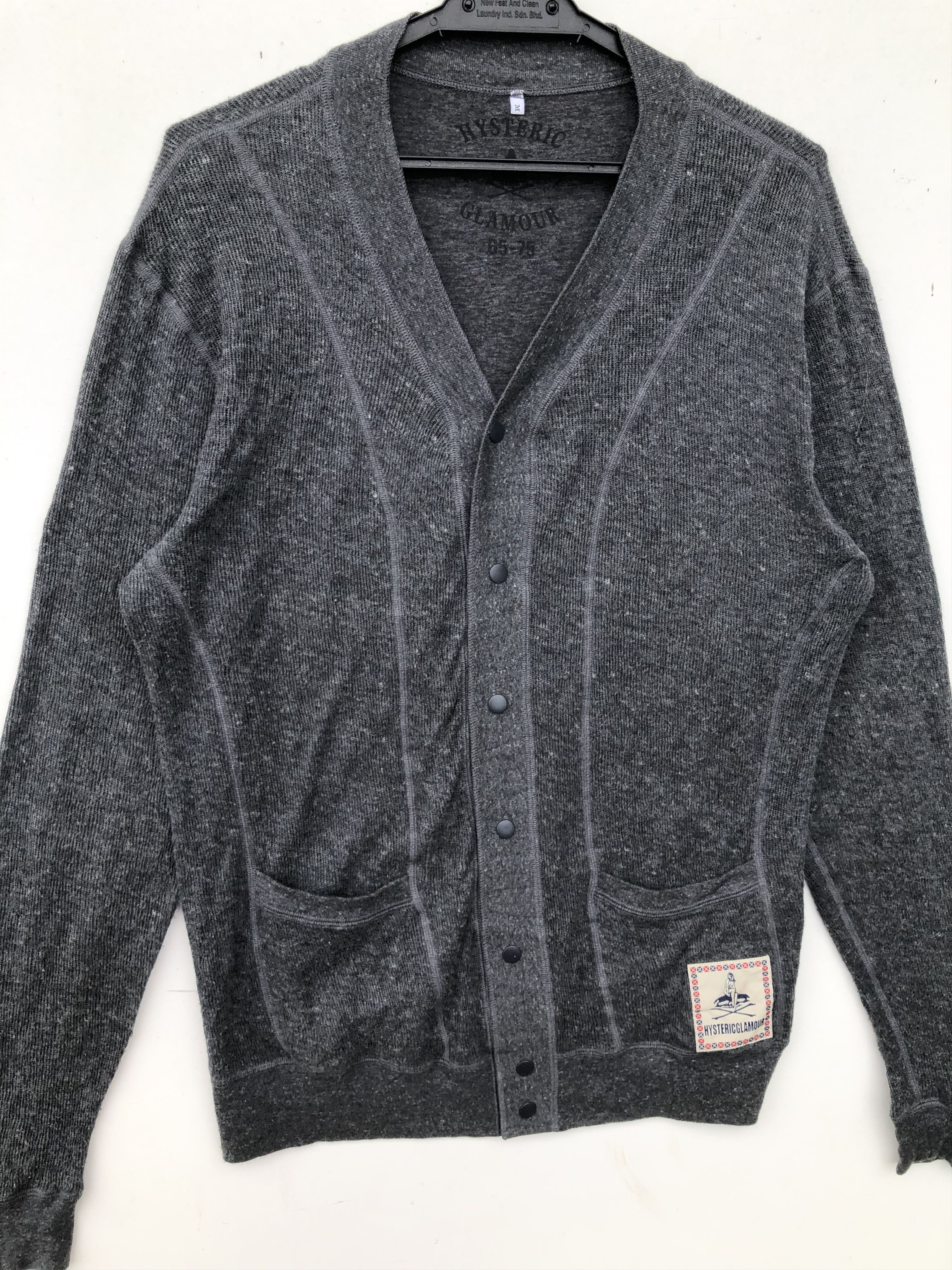 Hysteric Glamour KNITTED SHELL CARDIGAN Size US M / EU 48-50 / 2 - 3 Thumbnail