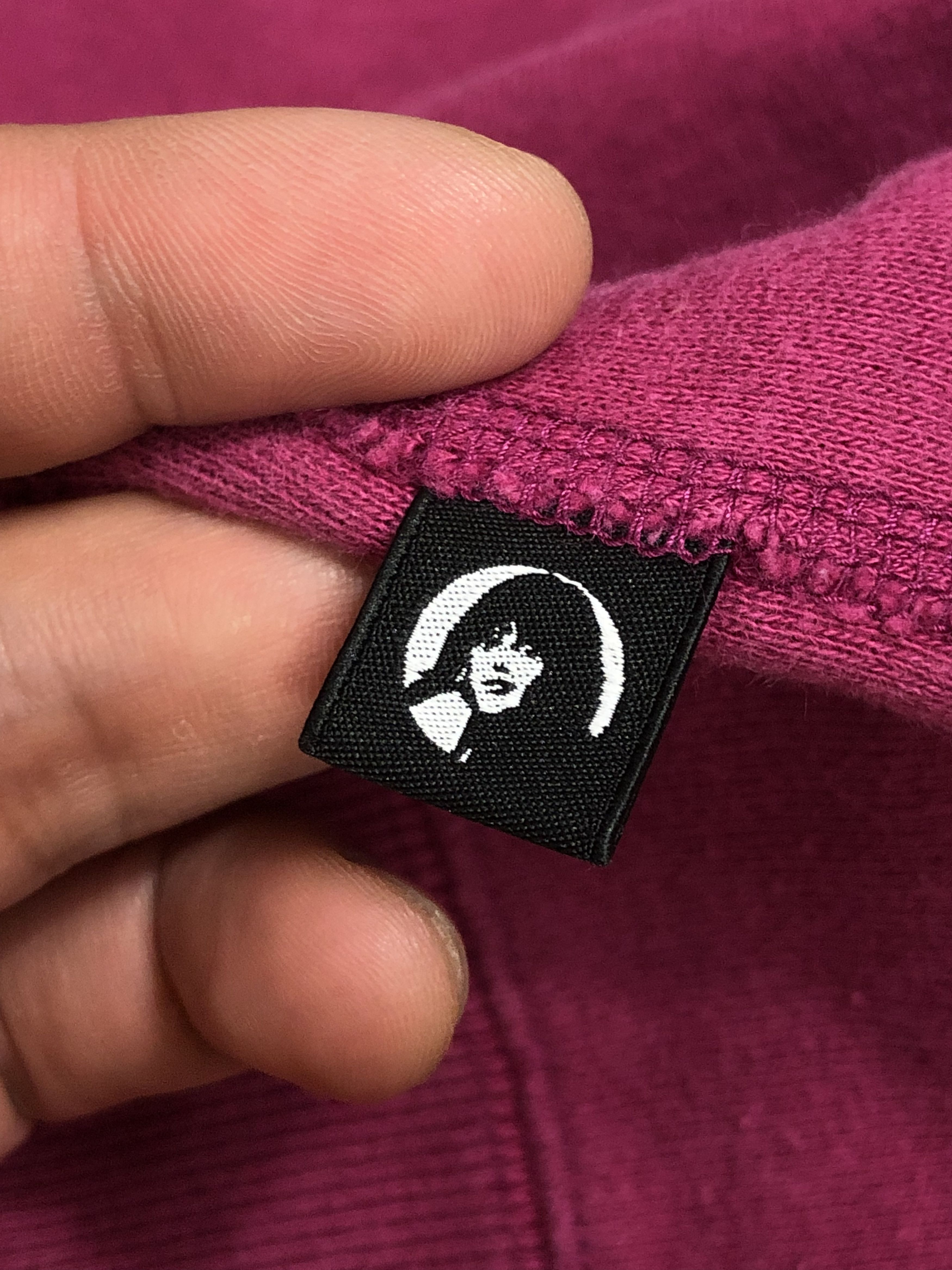 Hysteric Glamour RARE🔥HYSTERIC GLAMOUR X CHILLY WILLY SWEATSHIRT DARK PINK Size S / US 4 / IT 40 - 6 Thumbnail