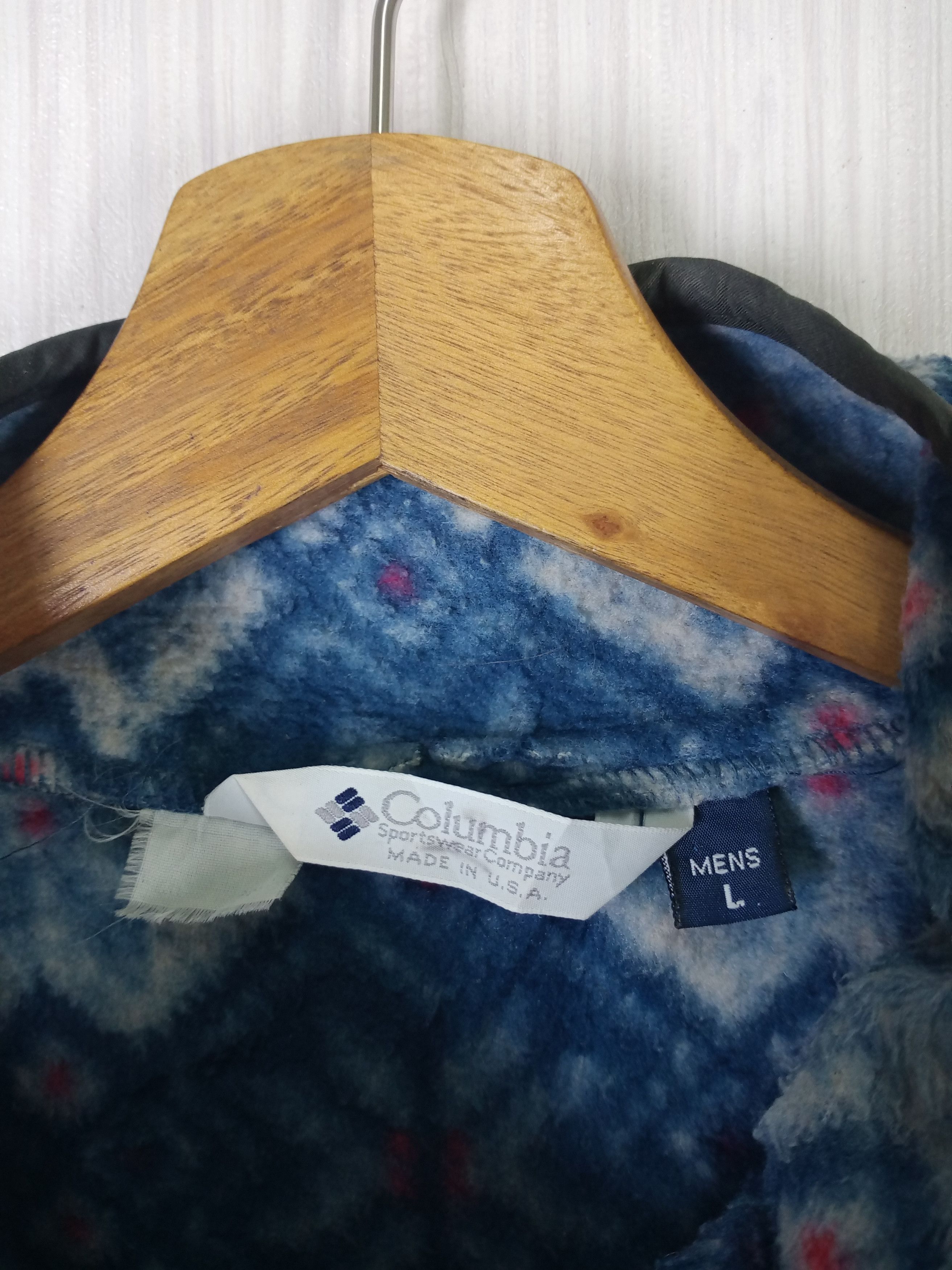 Columbia Vintage Columbia Navoja Native Fleece Half Zipper Jacket Size US L / EU 52-54 / 3 - 7 Thumbnail