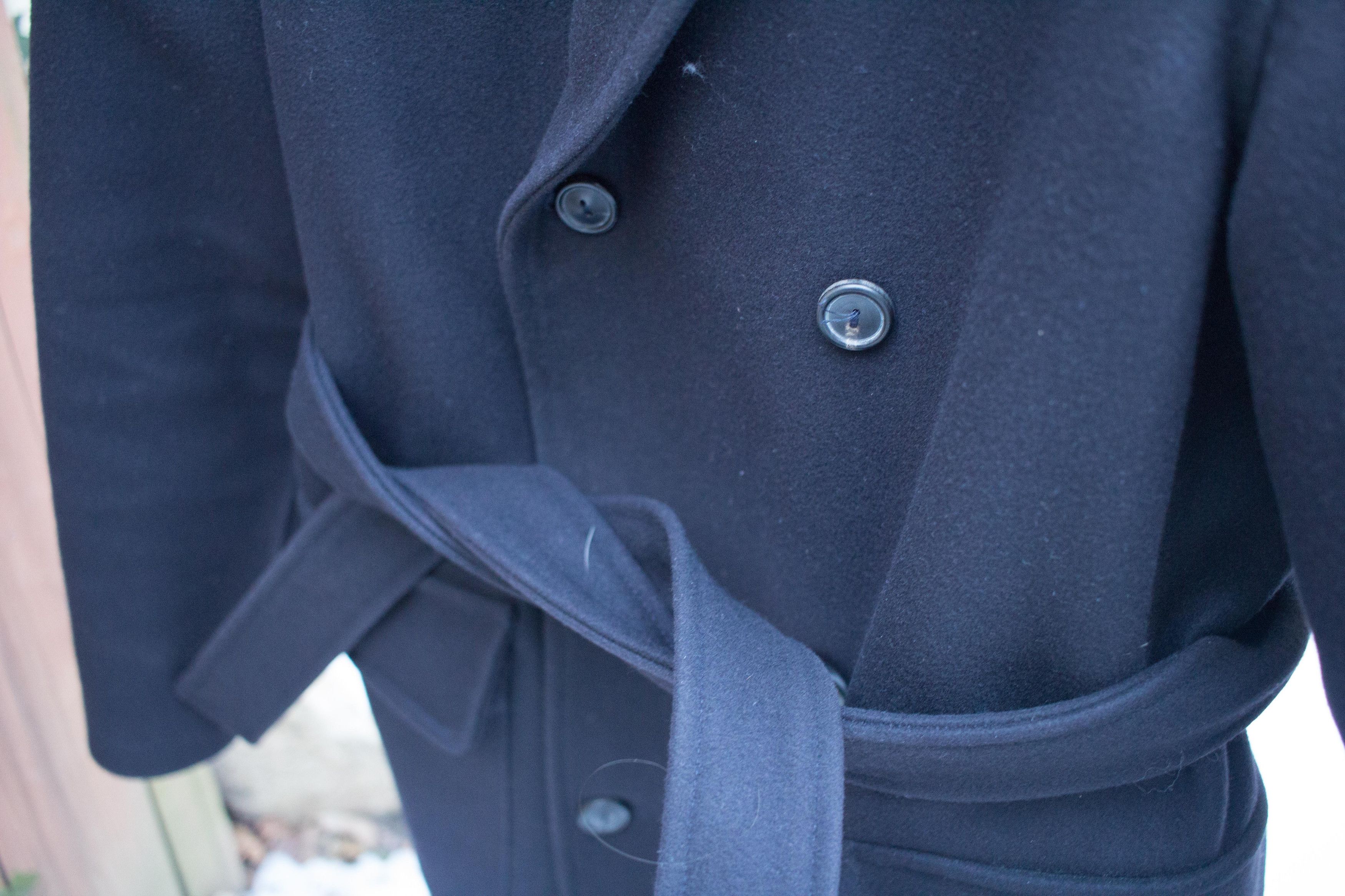 Our Legacy OL Navy Melton Robe Overcoat Size US M / EU 48-50 / 2 - 3 Thumbnail