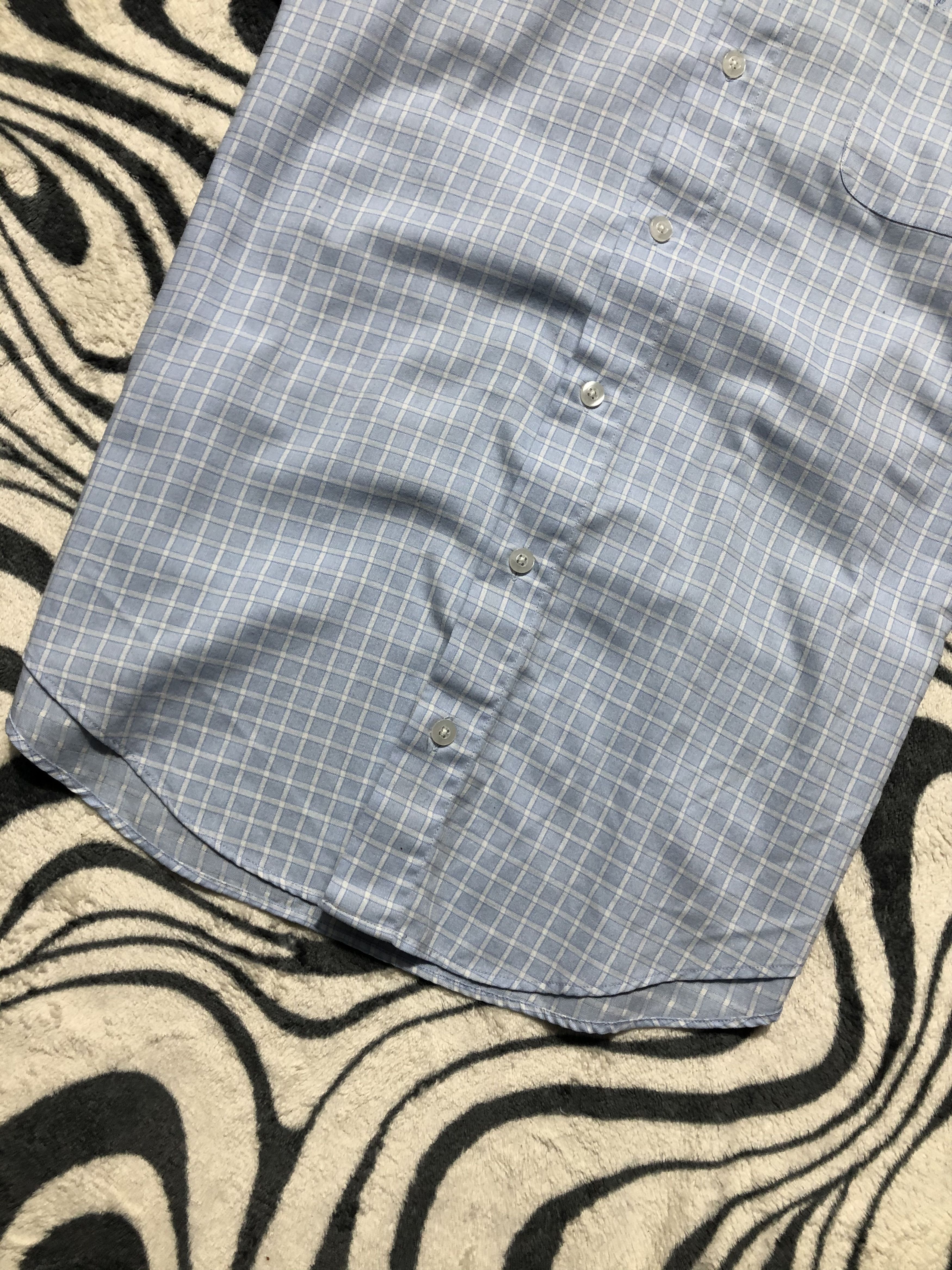 Yves Saint Laurent Yves Saint Laurent YSL Mens Short Sleeve Shirt Size US L / EU 52-54 / 3 - 3 Thumbnail