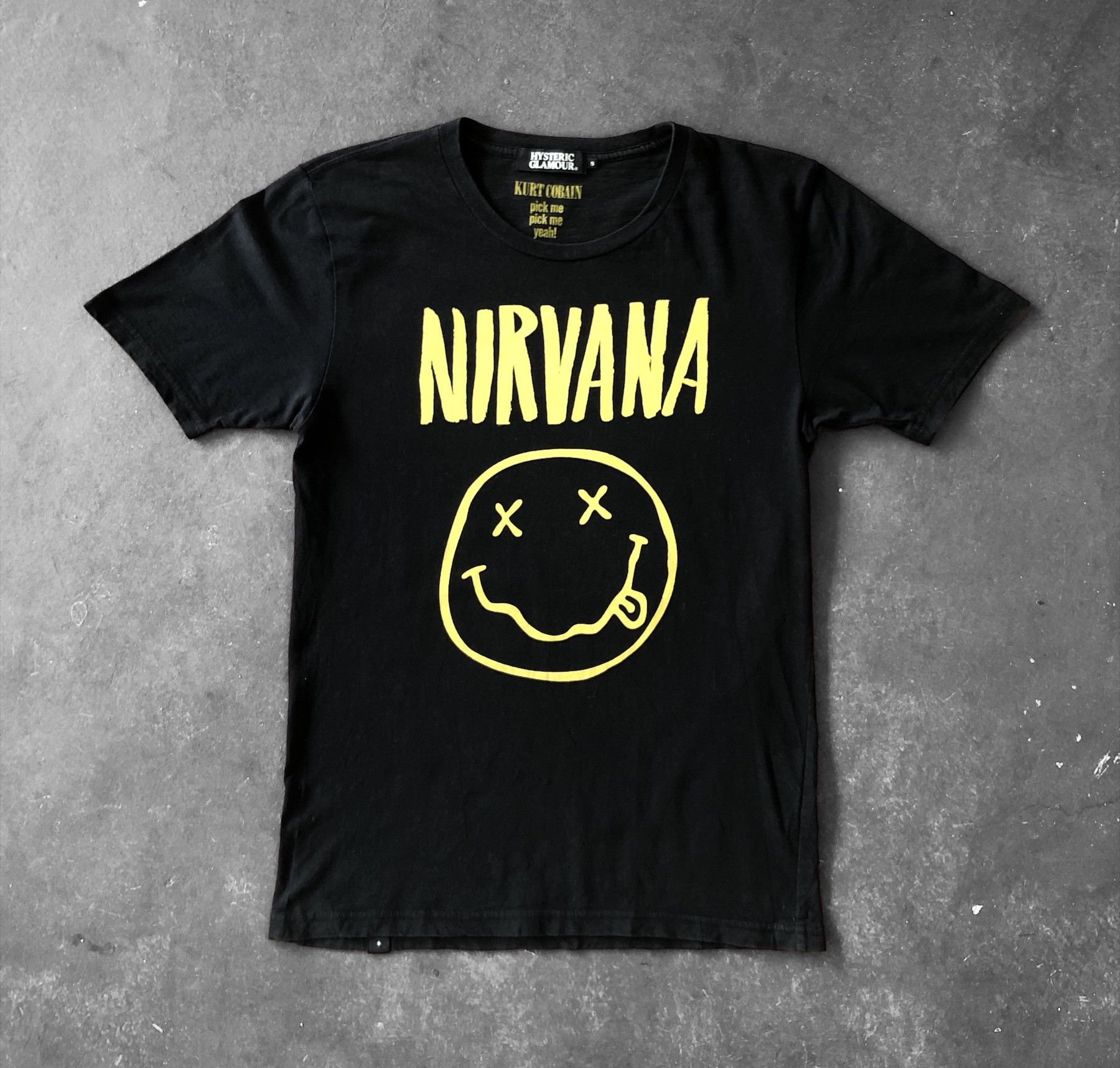 Hysteric Glamour *RARE* 2008 Hysteric Glamour Kurt Cobain | Grailed
