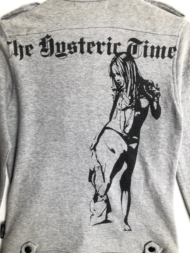 Hysteric Glamour RARE🔥HYSTERIC GLAMOUR HYSTERIC TIME NAKED GIRL SWEATER Size XS / US 0-2 / IT 36-38 - 4 Thumbnail