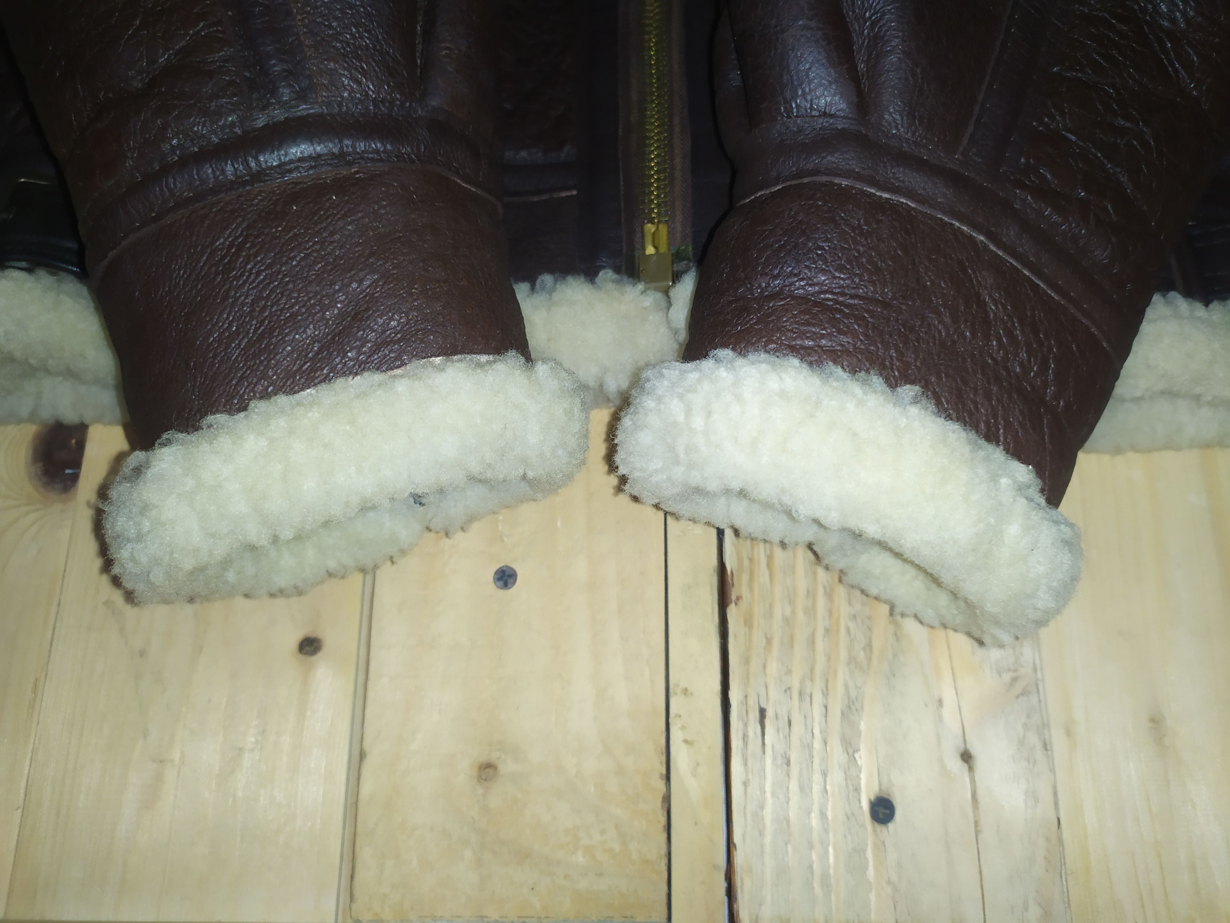 Avirex AVIREX LIMITED LEATHER TYPE B3 SHEEPSKIN HOOD FLIGHT JACKET Size US S / EU 44-46 / 1 - 13 Thumbnail
