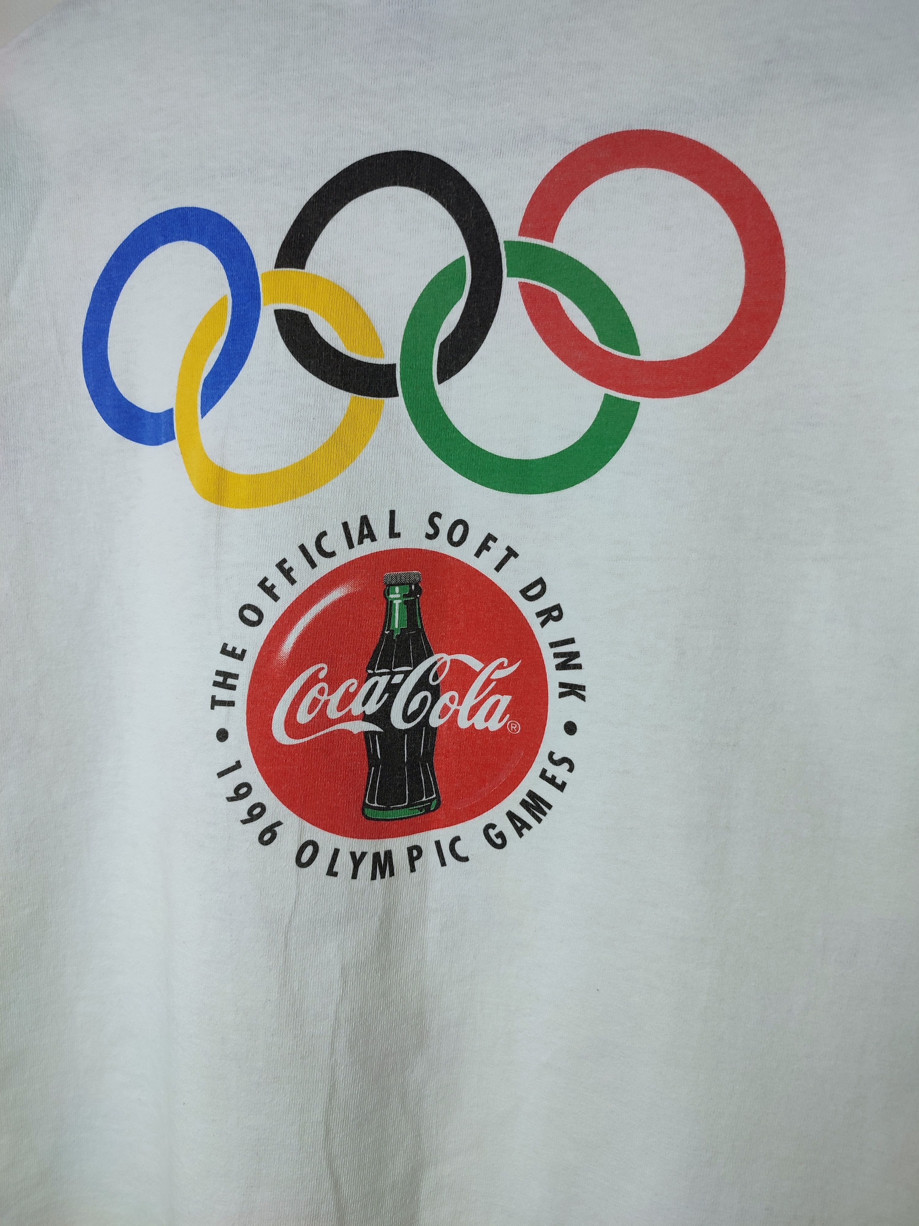 Other Vintage Coca 96 olympic t-shirt Size US M / EU 48-50 / 2 - 7 Thumbnail