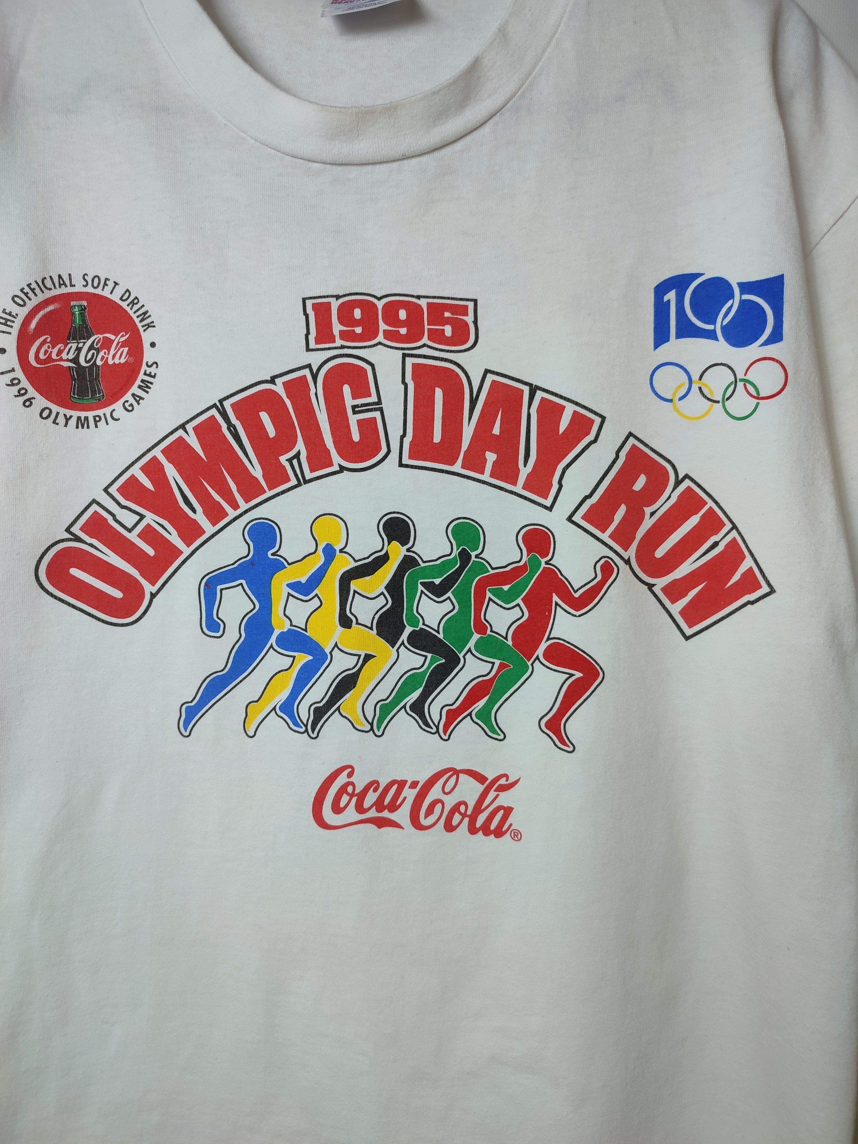 Other Vintage Coca 96 olympic t-shirt Size US M / EU 48-50 / 2 - 2 Thumbnail