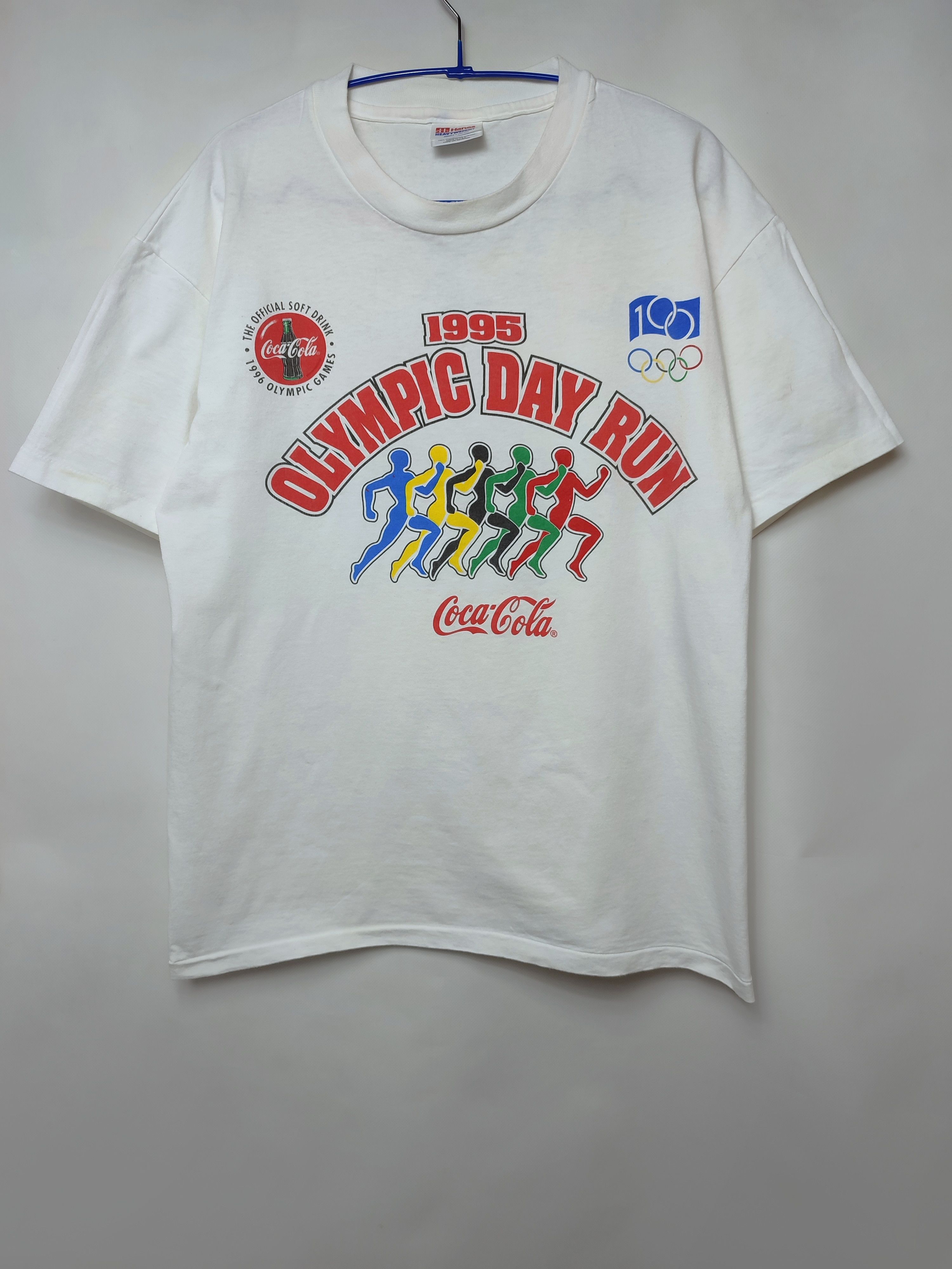 Other Vintage Coca 96 olympic t-shirt Size US M / EU 48-50 / 2 - 1 Thumbnail