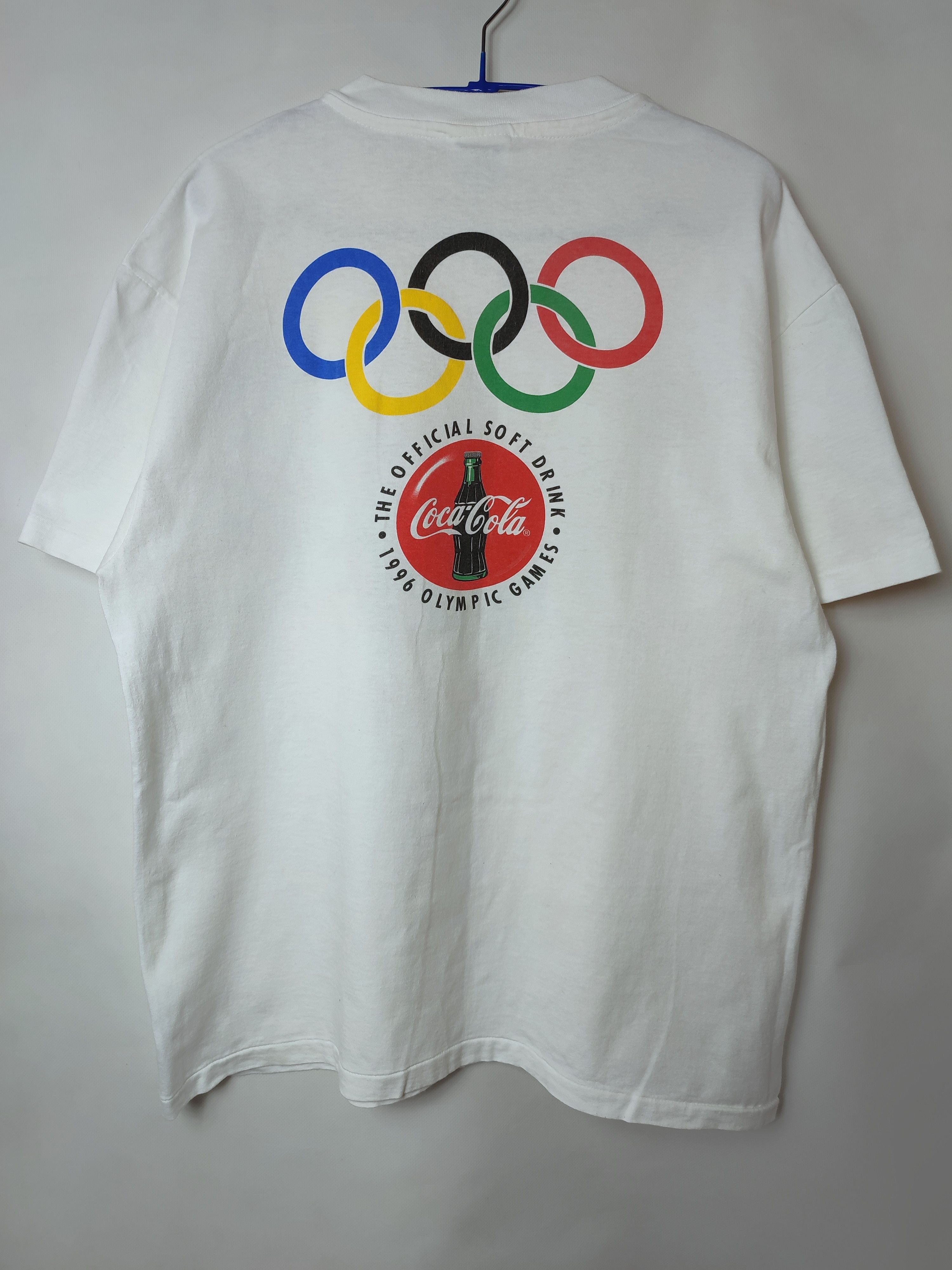 Other Vintage Coca 96 olympic t-shirt Size US M / EU 48-50 / 2 - 6 Thumbnail