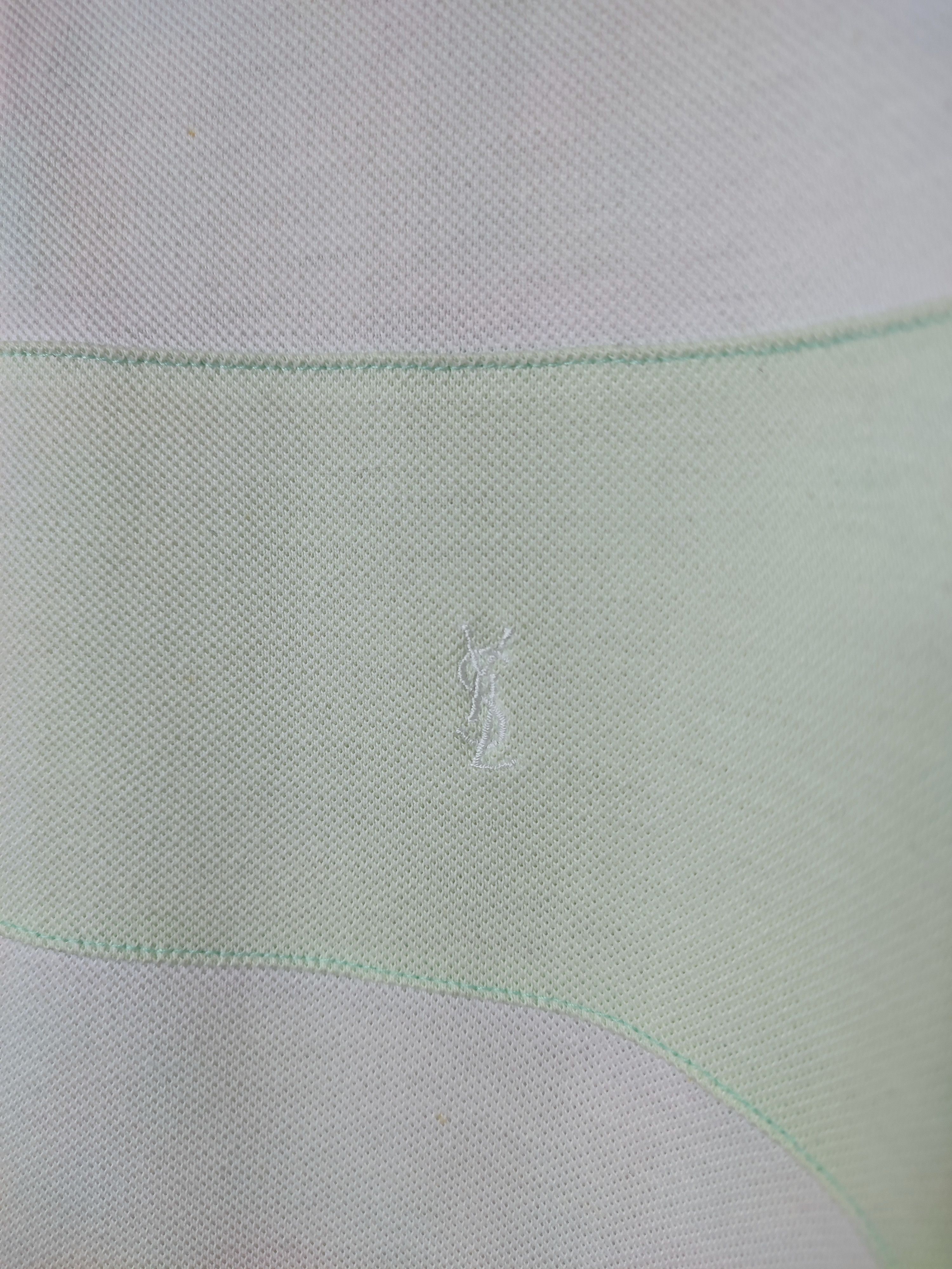 Other Vintage YSL lime t-shirt Size US L / EU 52-54 / 3 - 5 Thumbnail