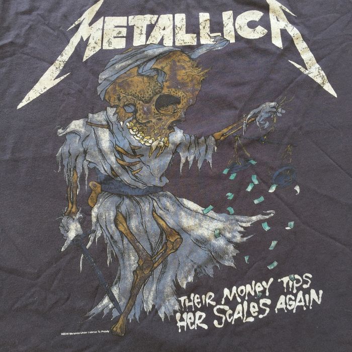 zara metallica t shirt