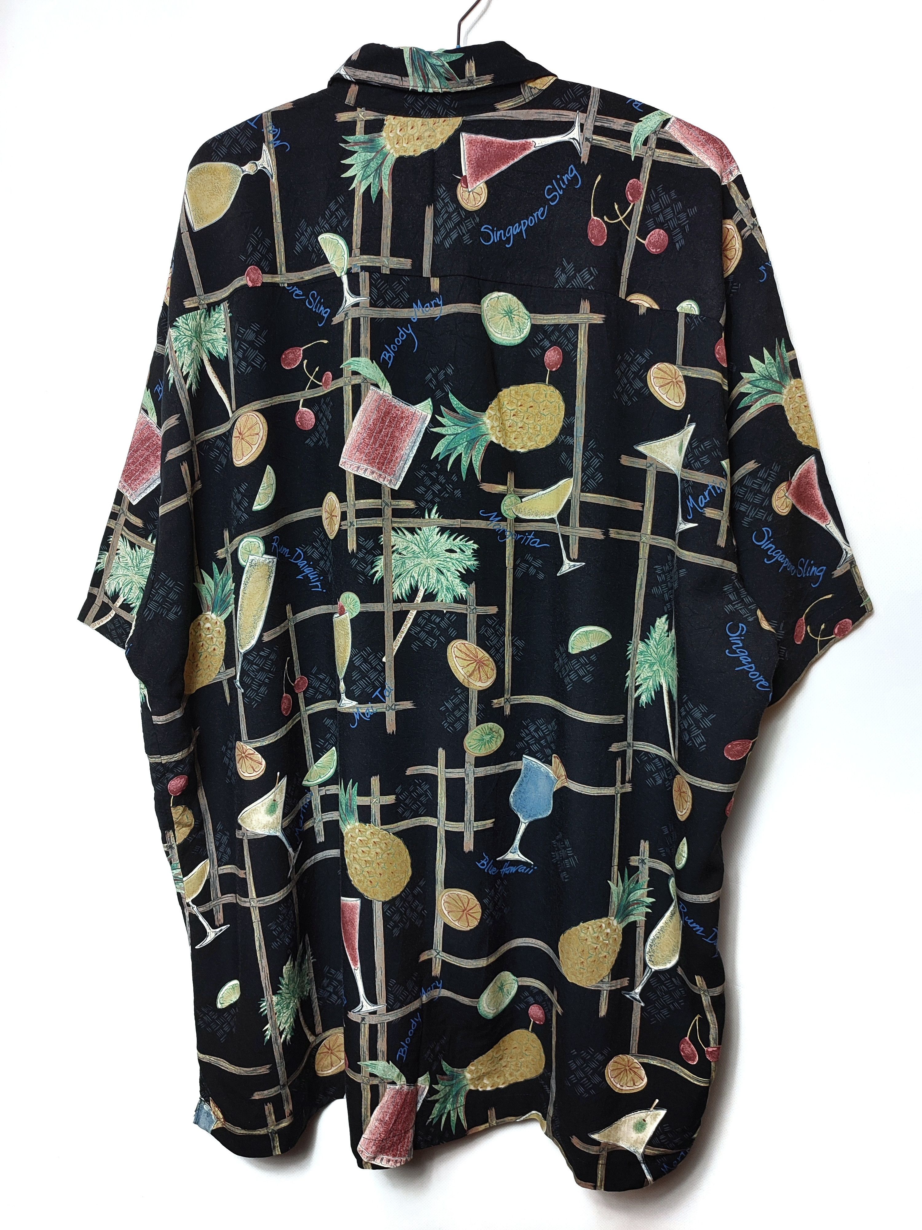 Tori Richard Vintage Cocktails Hawaiian shirt Size US XL / EU 56 / 4 - 7 Thumbnail