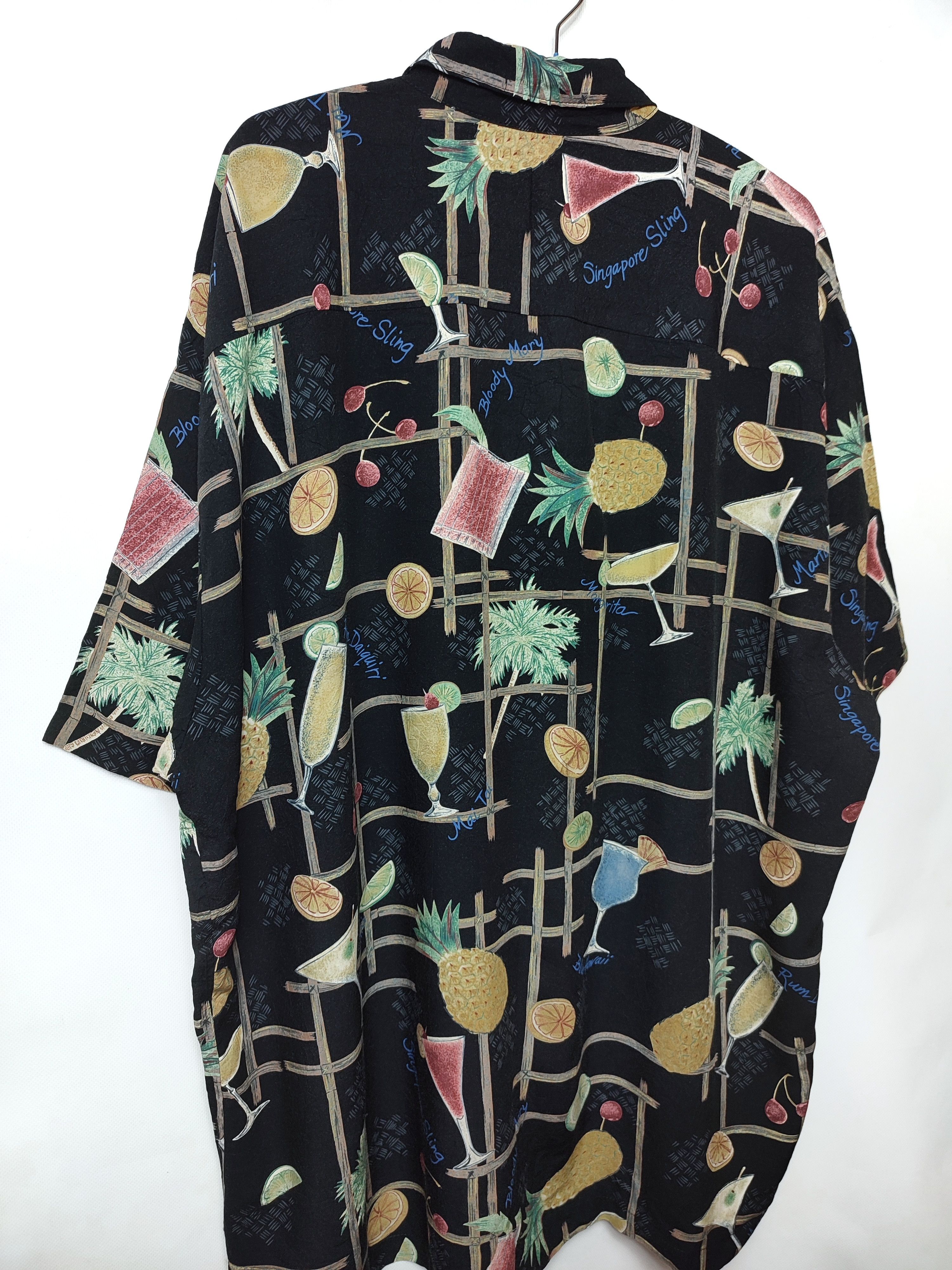Tori Richard Vintage Cocktails Hawaiian shirt Size US XL / EU 56 / 4 - 9 Thumbnail